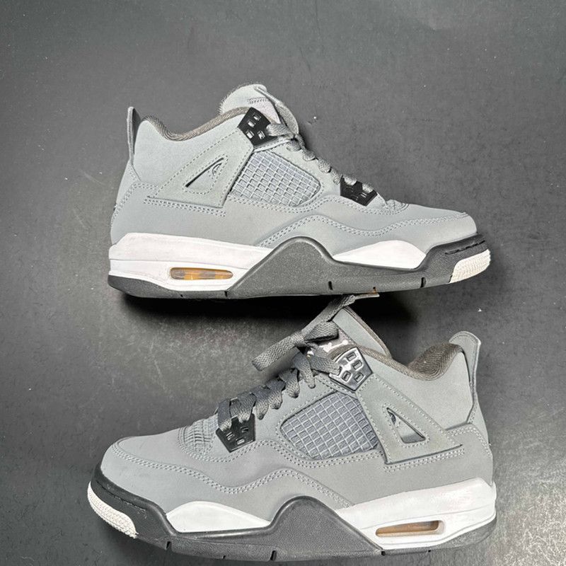 image of Air Jordan 4 Retro Gs 'cool Grey' 2019 Shoe Size 5, Men's