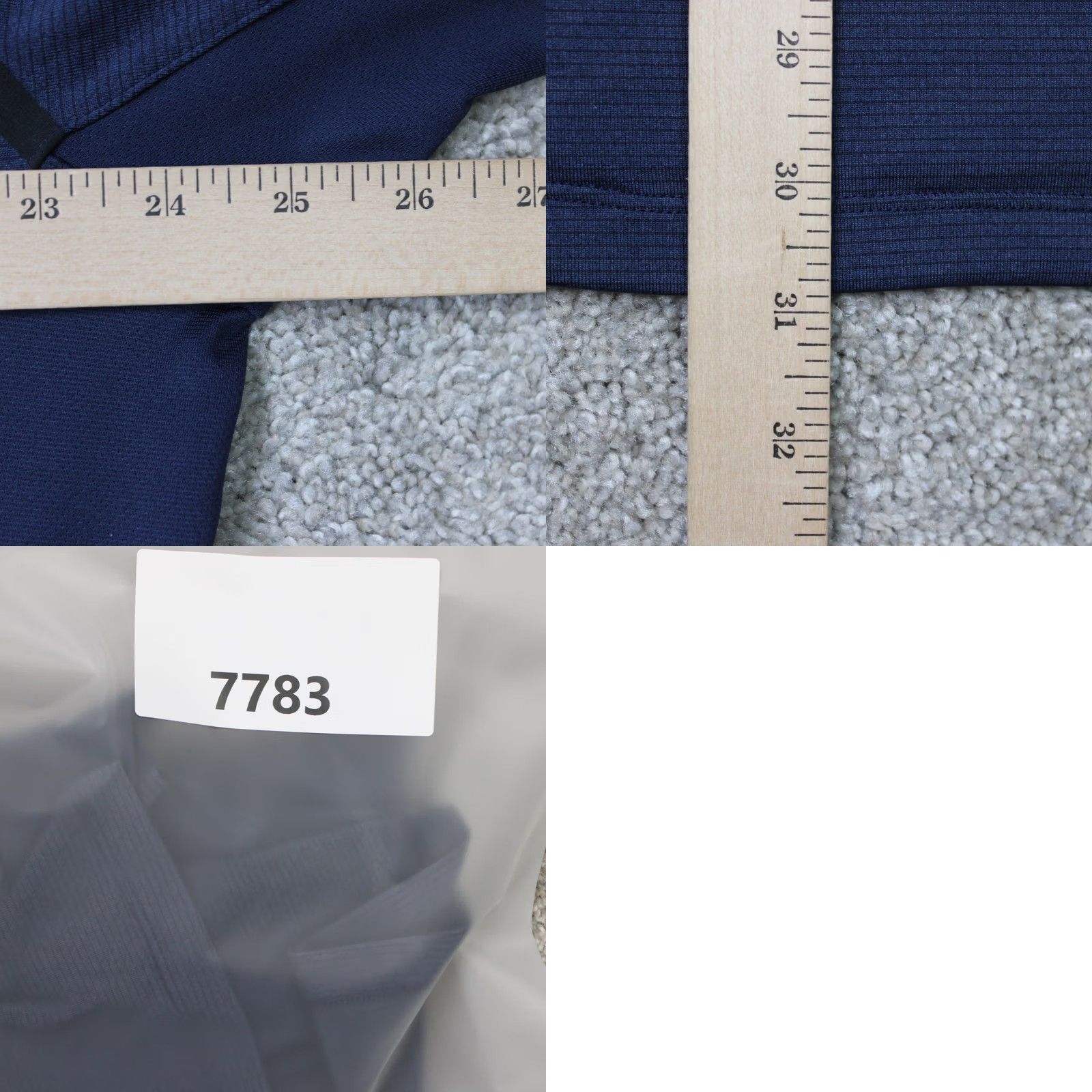 Skin Second Skin Shirt Mens 2XL XXL Blue Fitted Short Sleeve Crew Neck 92% Polyester 8% Spandex Size US XXL / EU 58 / 5 - 8 Thumbnail