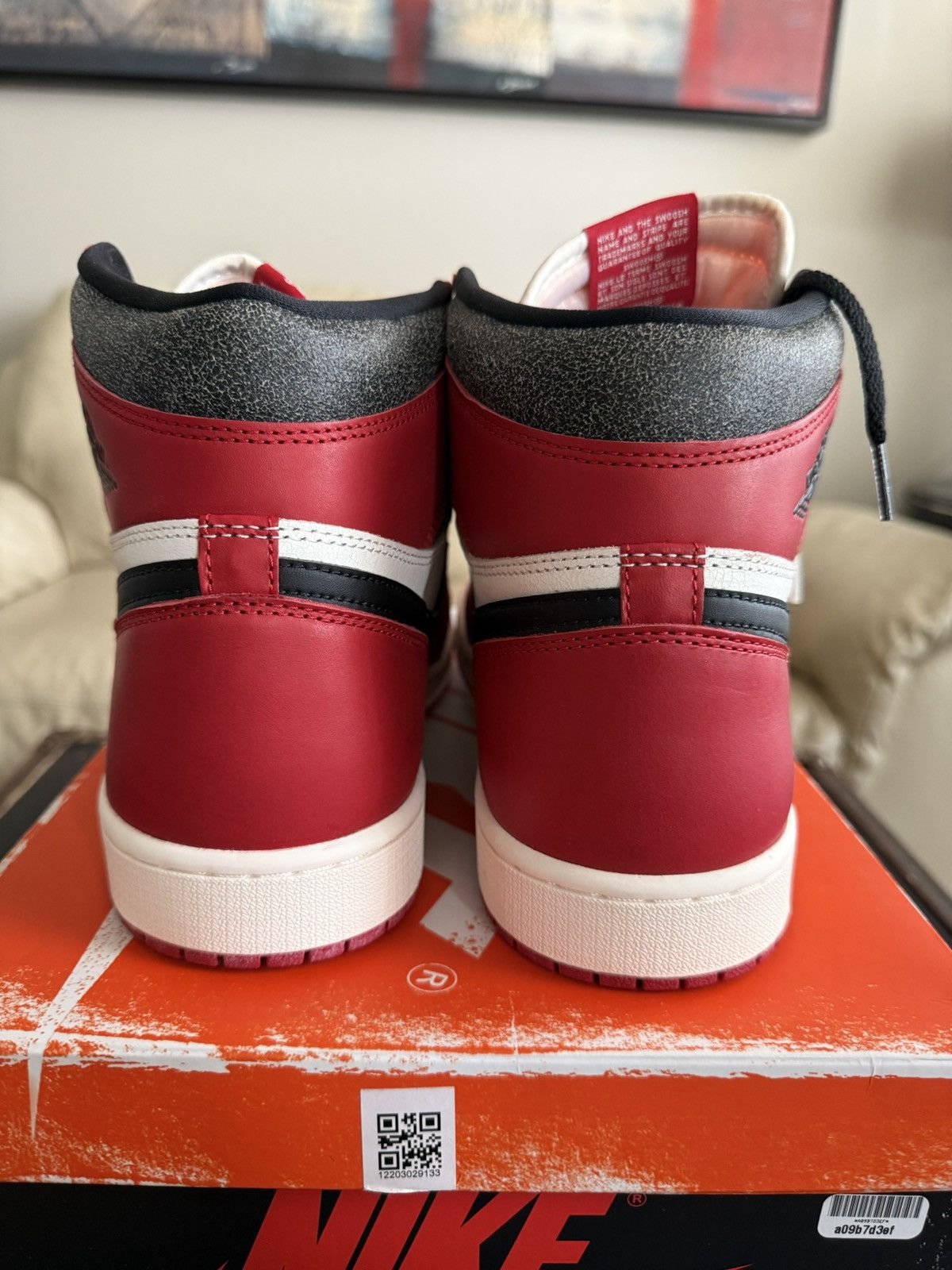 Jordan Brand × Nike Jordan 1 Retro Chicago Lost & Found ** REIMAGINED ** Size US 12 / EU 45 - 8 Thumbnail