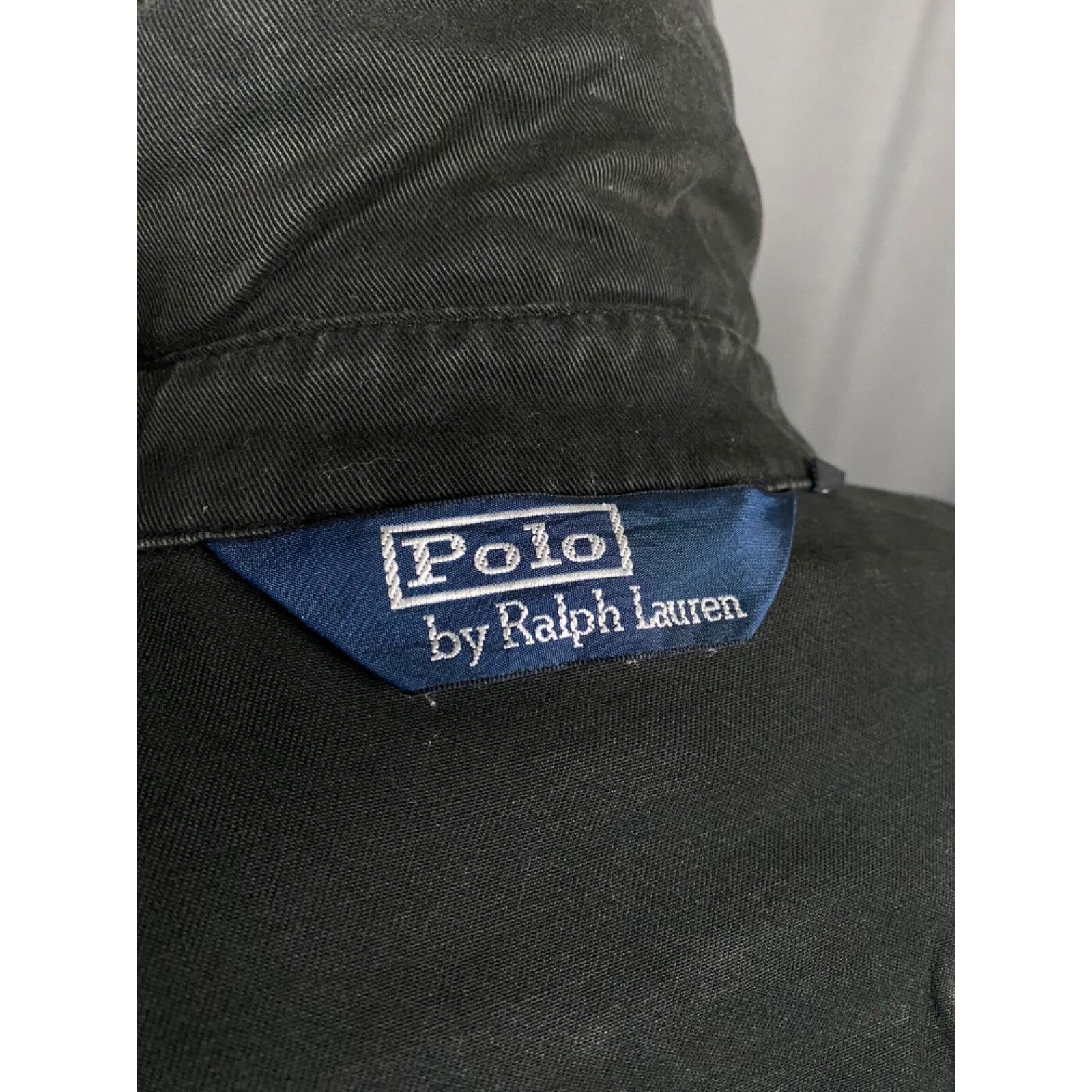 Polo Ralph Lauren Polo Ralph Lauren VTG Men's Black Denim Multipocket Jacket S Size US M / EU 48-50 / 2 - 10 Thumbnail