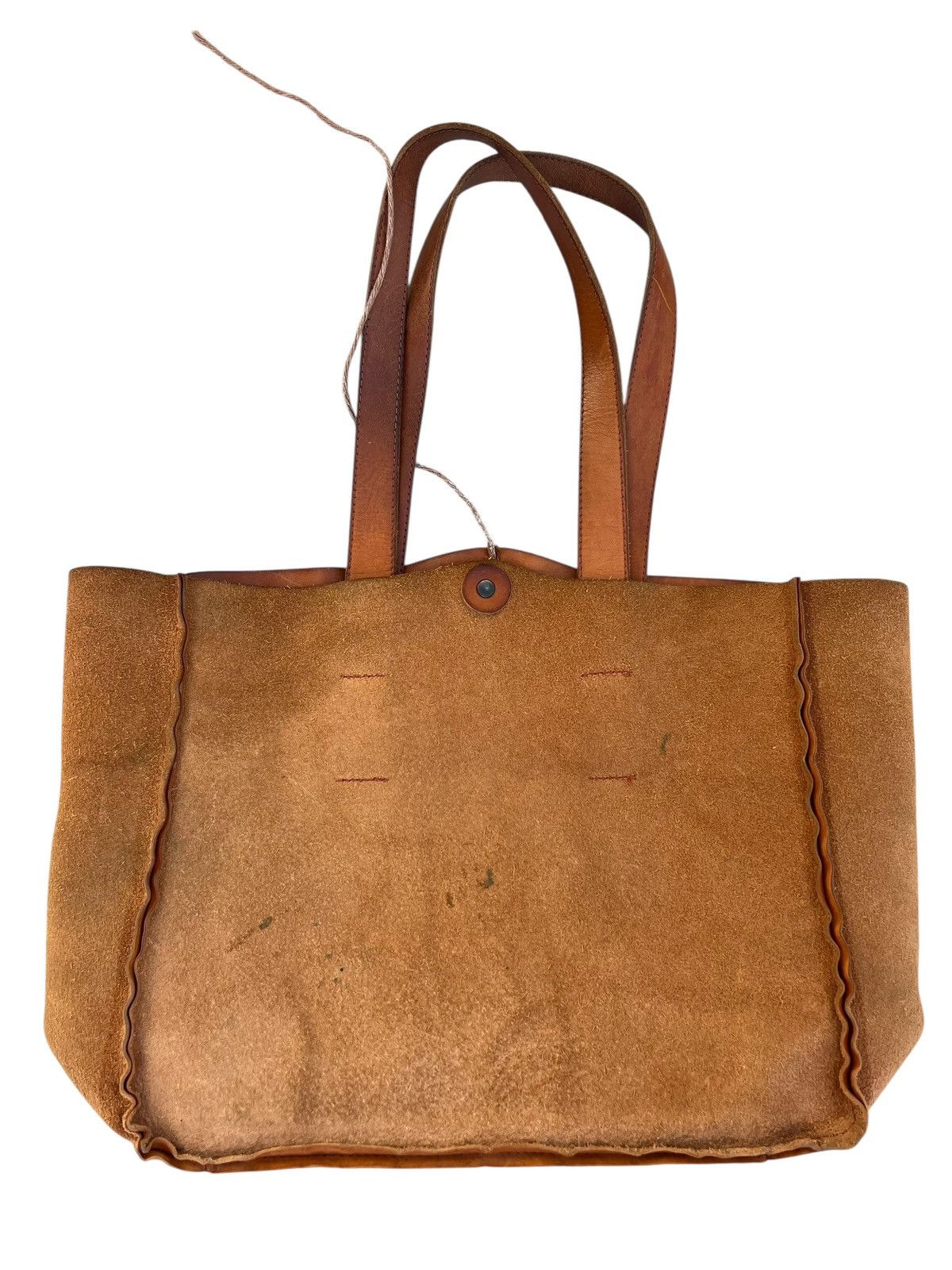Leather Sot Japan Stains Patina Leather Toto Bag Size ONE SIZE - 24 Thumbnail