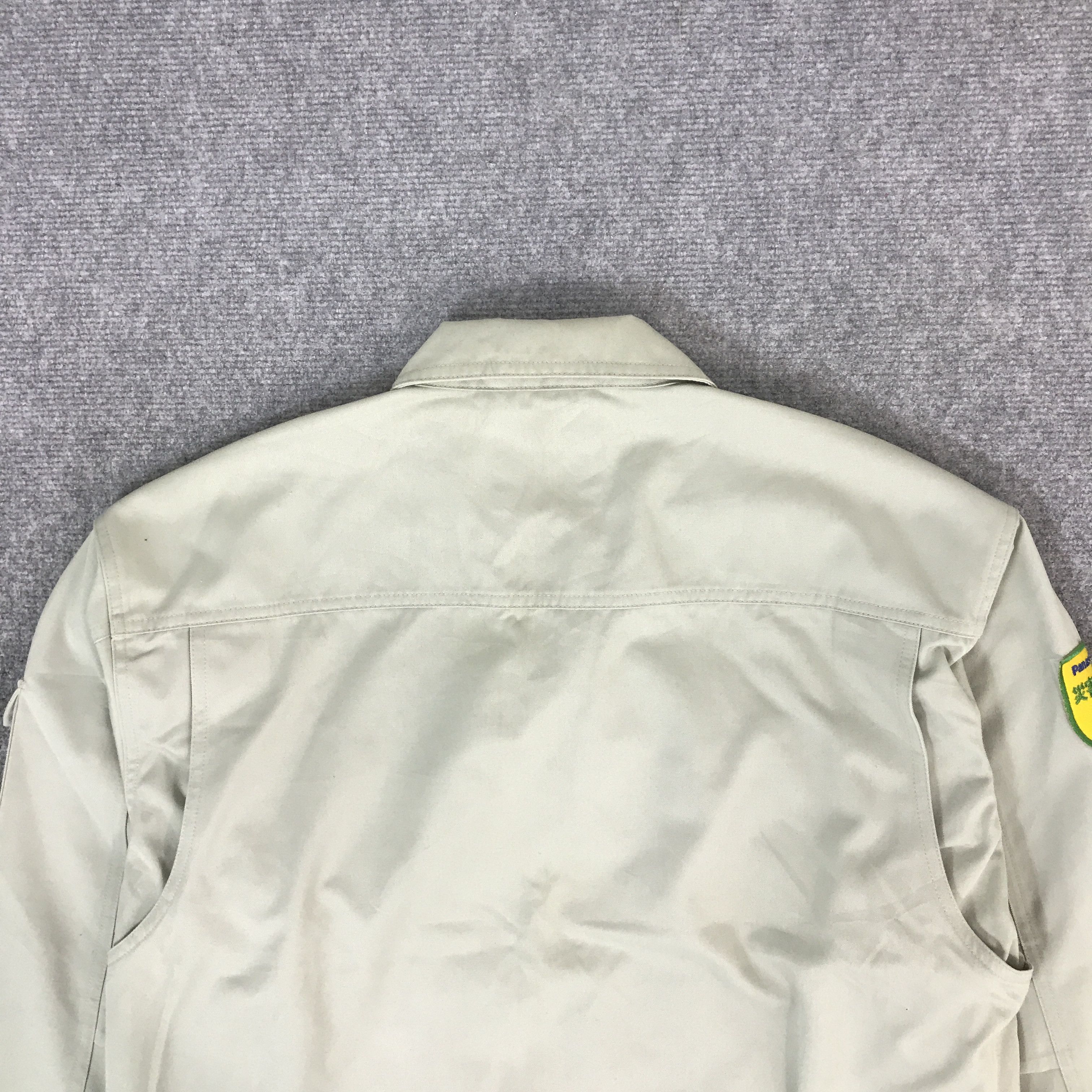 Japanese Brand PANASONIC WORKWEAR JAPAN UNIFORM CUSTOM JACKET K61B24 Size US XL / EU 56 / 4 - 4 Thumbnail