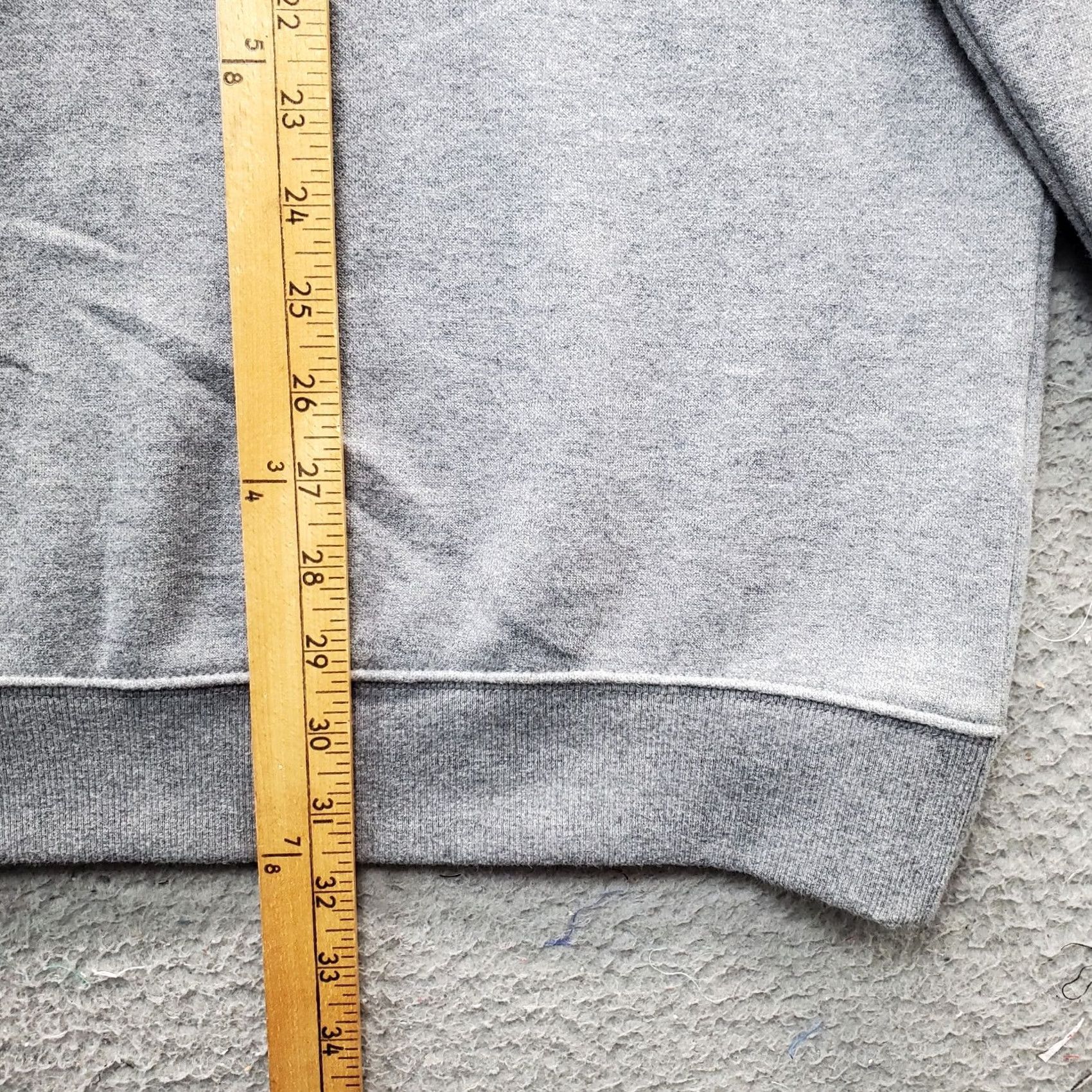 PONY Columbia Sweatshirt Men 2XL Gray Fleece Lined Mock Neck Quarter Zip Pony Logo Sweatshirt Size US XXL / EU 58 / 5 - 3 Thumbnail