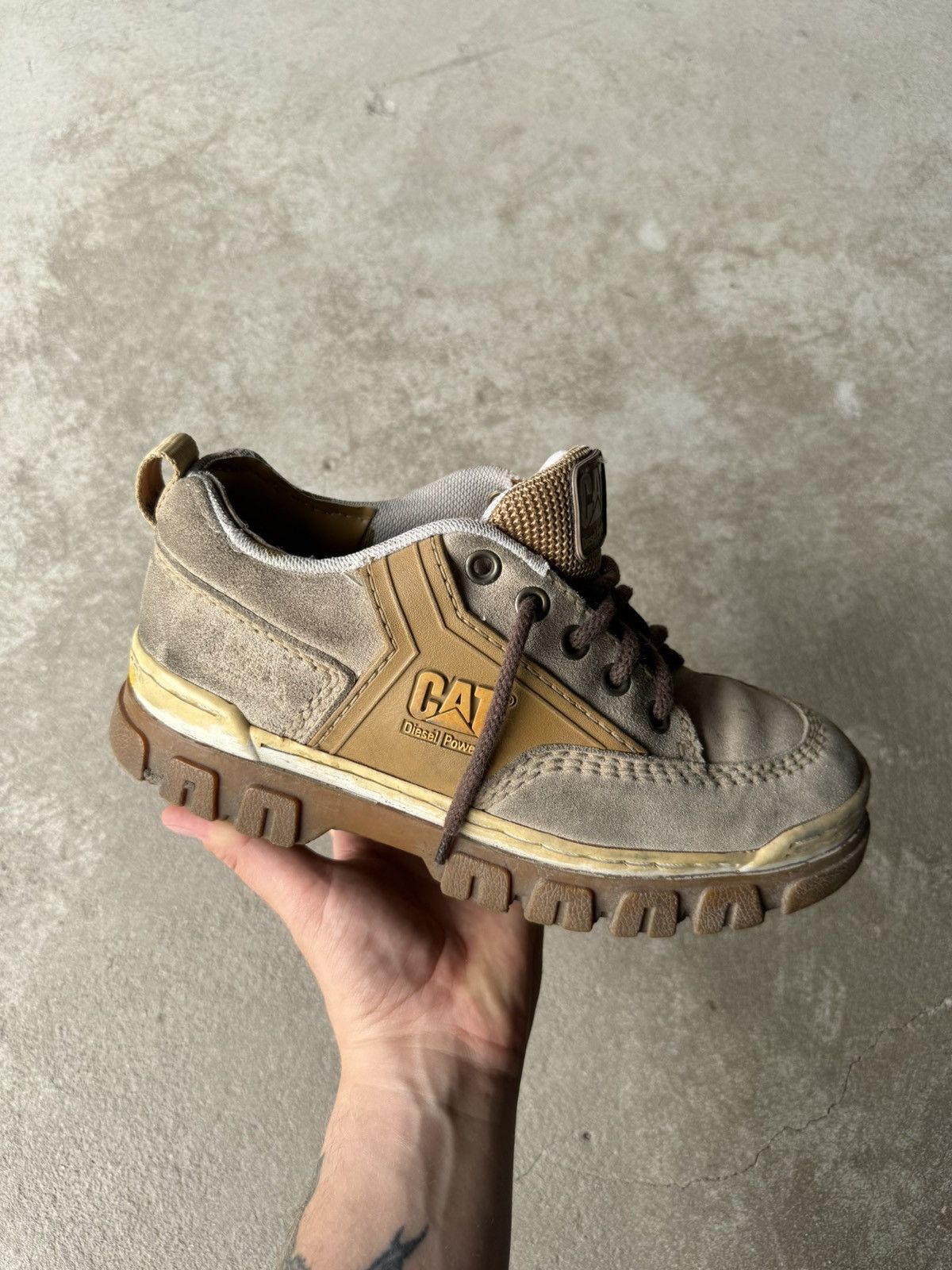 Vintage CAT Caterpillar Chunky Boots RAP Workwear