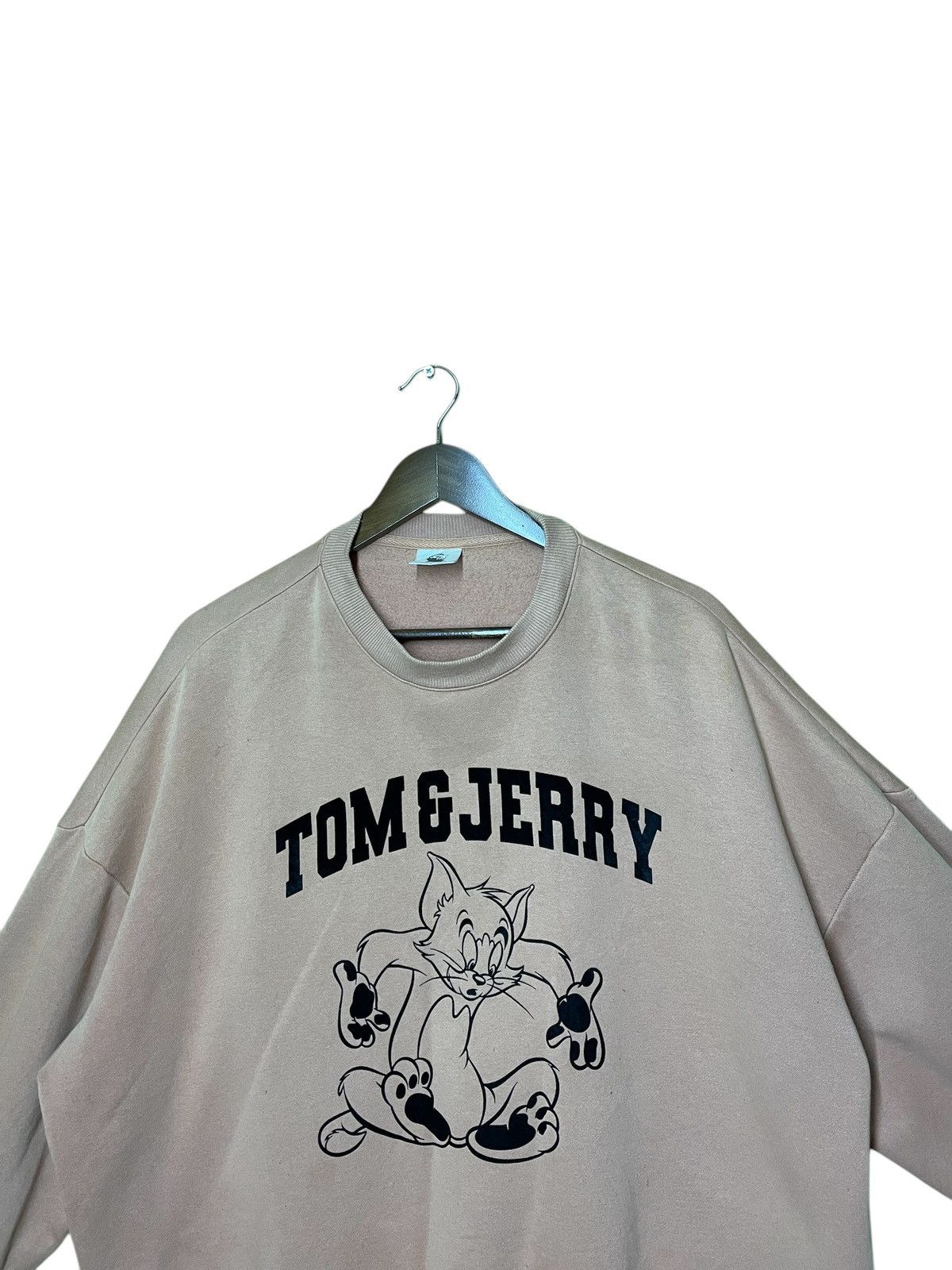GU Tom and jerry big logo printed crewneck sweatshirt Size US XXL / EU 58 / 5 - 4 Thumbnail