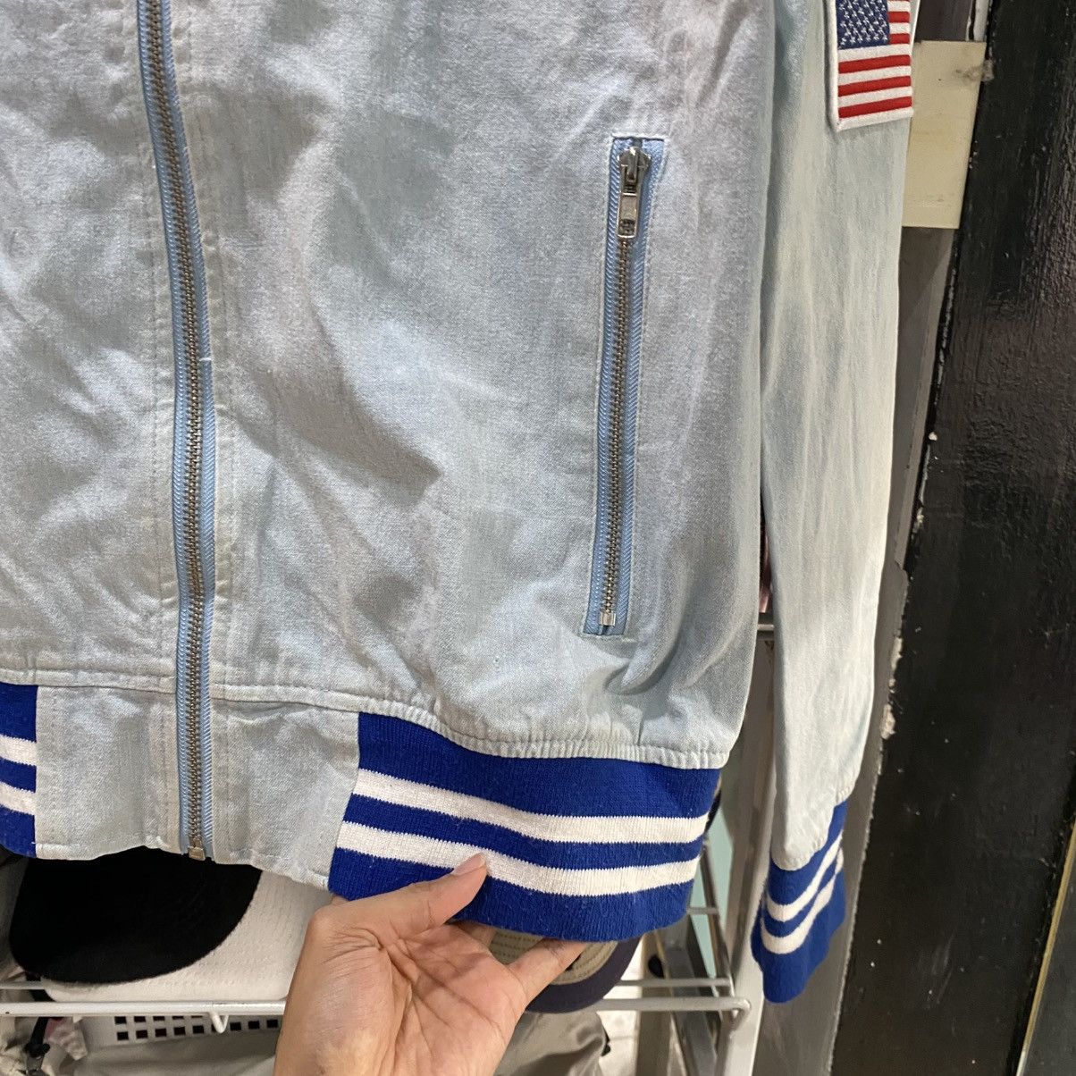 Jun Takahashi × Undercover Undercover VTG AW02 Witches Cell Groupie Denim Bomber Jacket Size US M / EU 48-50 / 2 - 8 Thumbnail