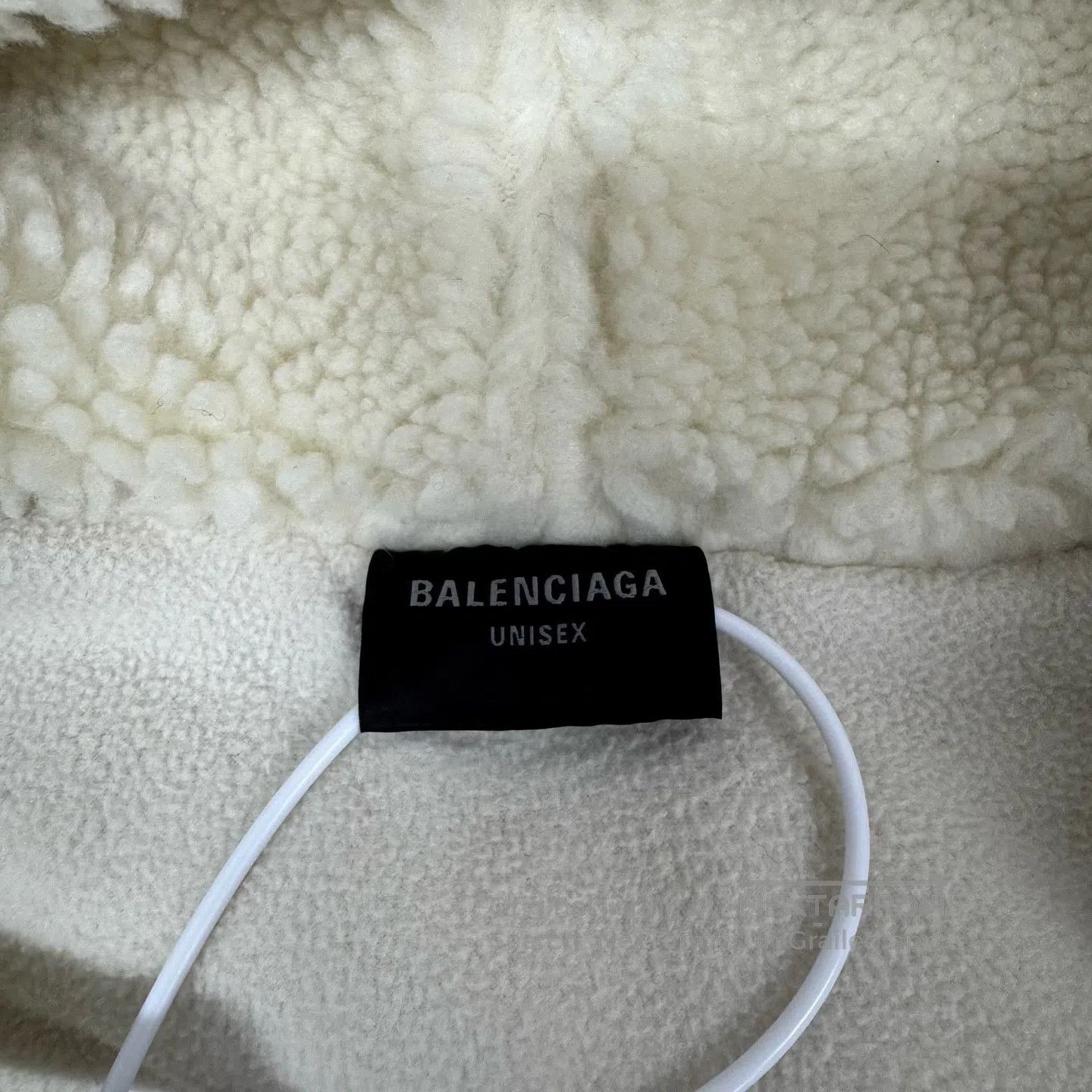 Balenciaga Balenciaga Teddy bear logo-printed fleece hooded jacket| Size US M / EU 48-50 / 2 - 7 Thumbnail