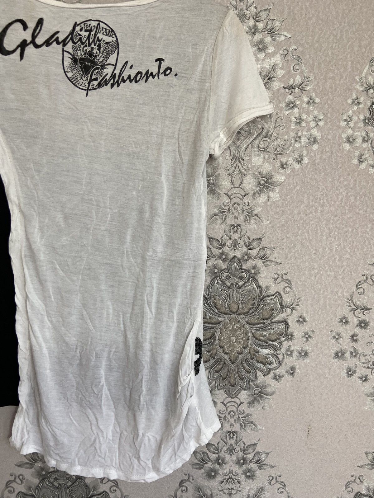 BIGI BIGI Skulls Double Layer Tshirt Size M / US 6-8 / IT 42-44 - 16 Thumbnail