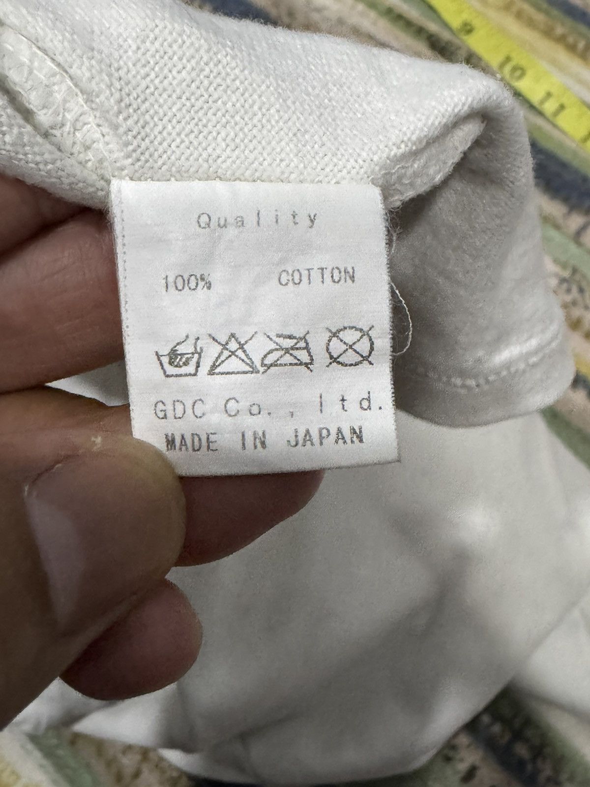 Japanese Brand Narcotic GDC "No War" Pocket Tee Long Sleeve Tee Shirt Size S / US 4 / IT 40 - 8 Thumbnail