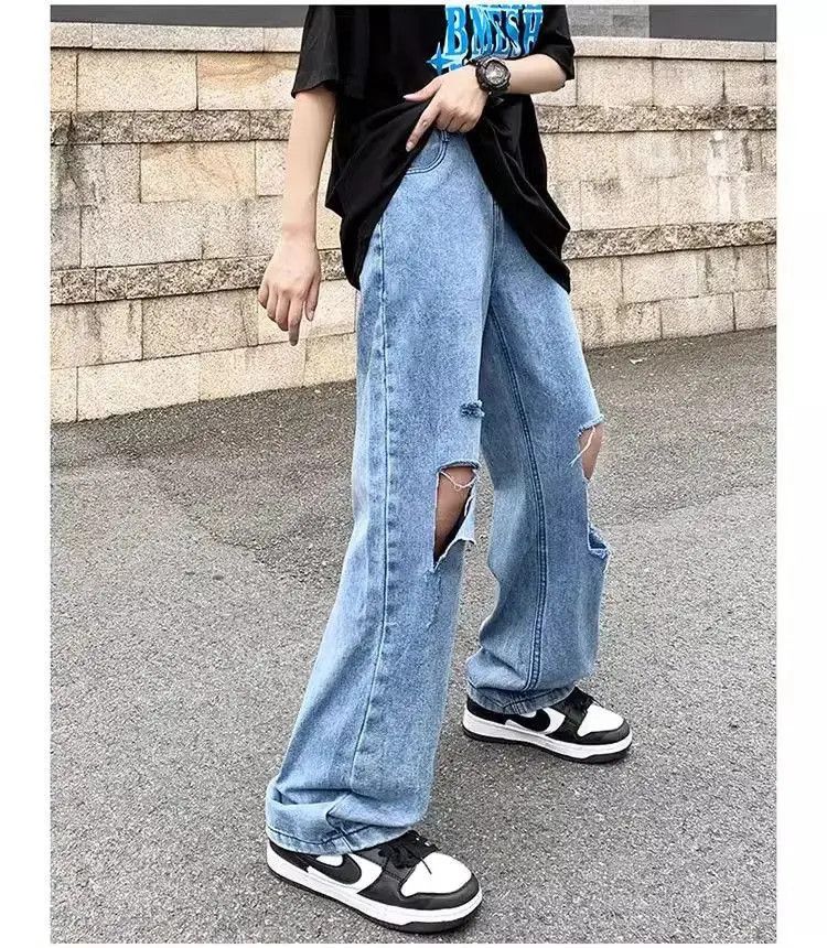 Japanese Brand Straight and loose fitting vintage casual jeans Size US 32 / EU 48 - 6 Thumbnail