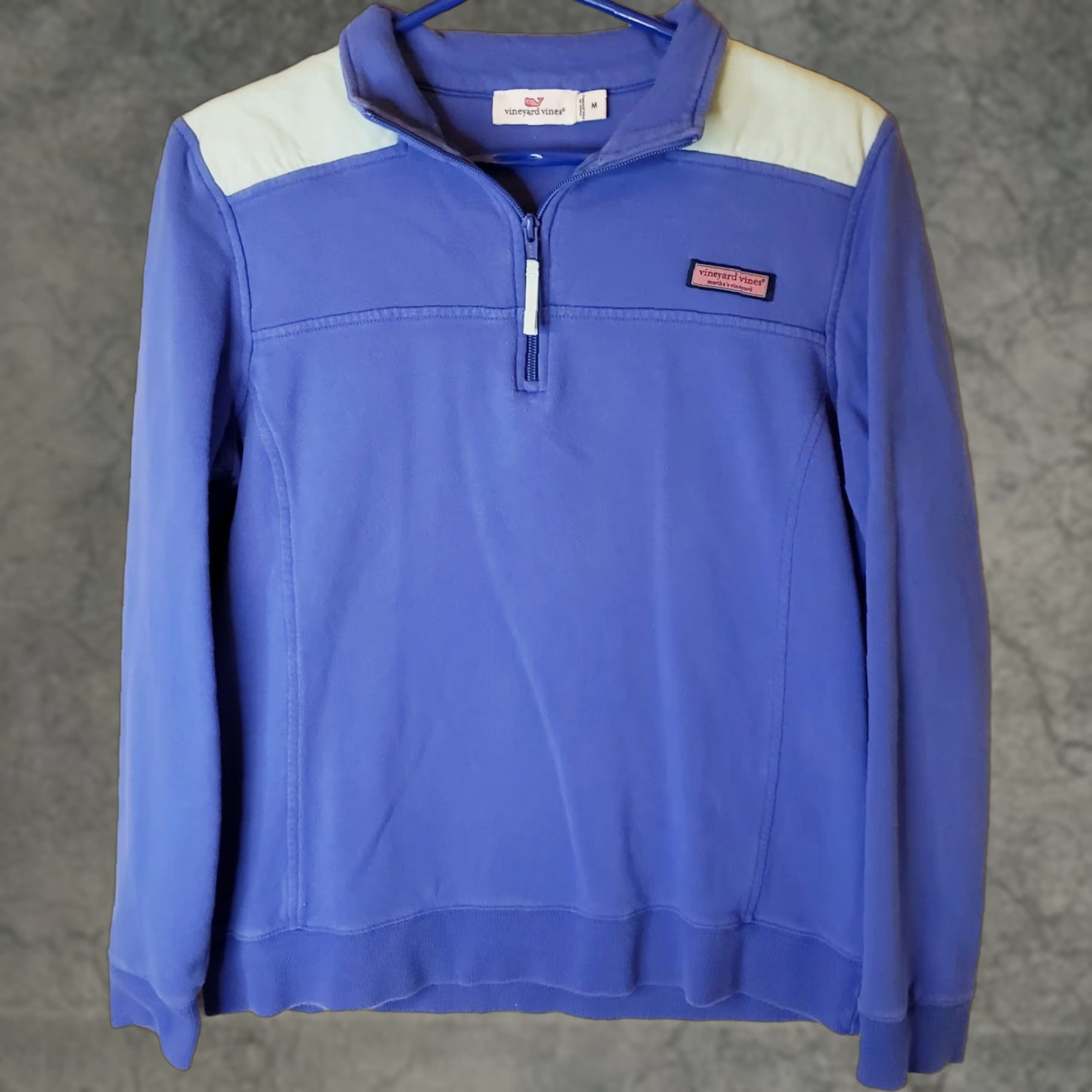 Vineyard Vines Vineyard Vines Pullover Sweatshirt 1/4 Zip Women’s M Blue Green Multicolor Pullover Sweatshirt Womens M Size M / US 6-8 / IT 42-44 - 1 Thumbnail