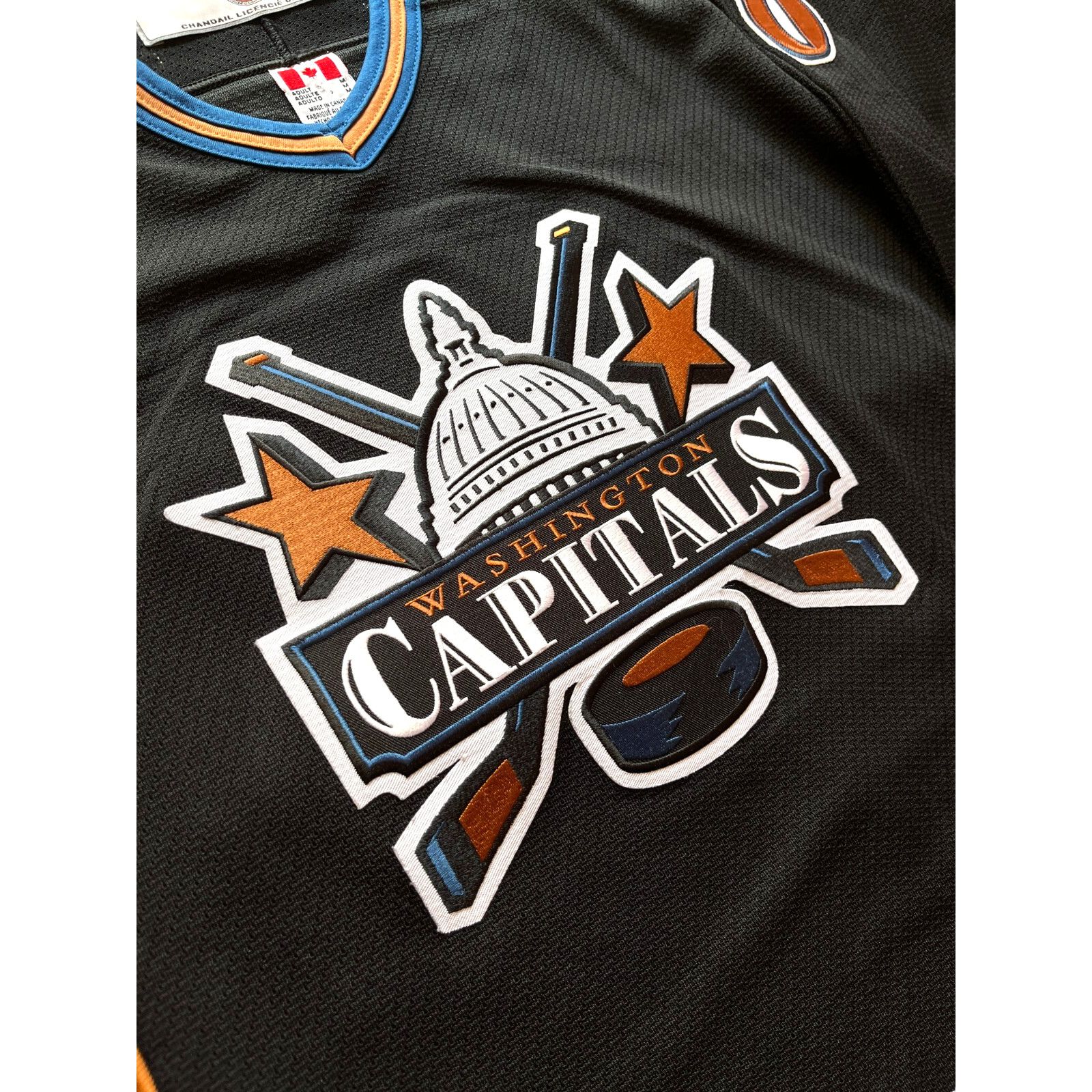 Koho JAGR #68 Washington Capitals 2000s jersey 3rd M Dome NHL vtg Size US M / EU 48-50 / 2 - 6 Thumbnail