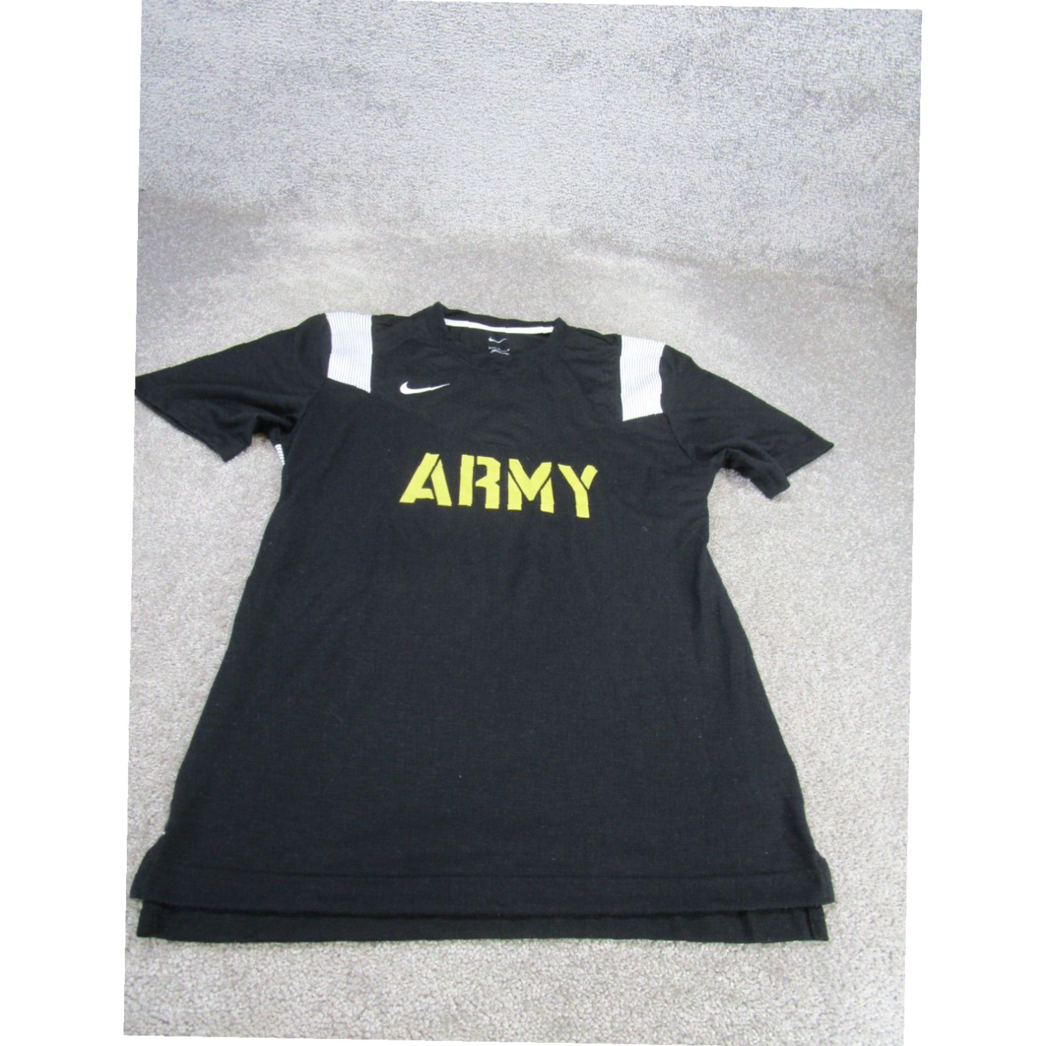 Nike Nike Mens Short Sleeve Army Black Stretch Shirt Medium XL Size US M / EU 48-50 / 2 - 1 Thumbnail