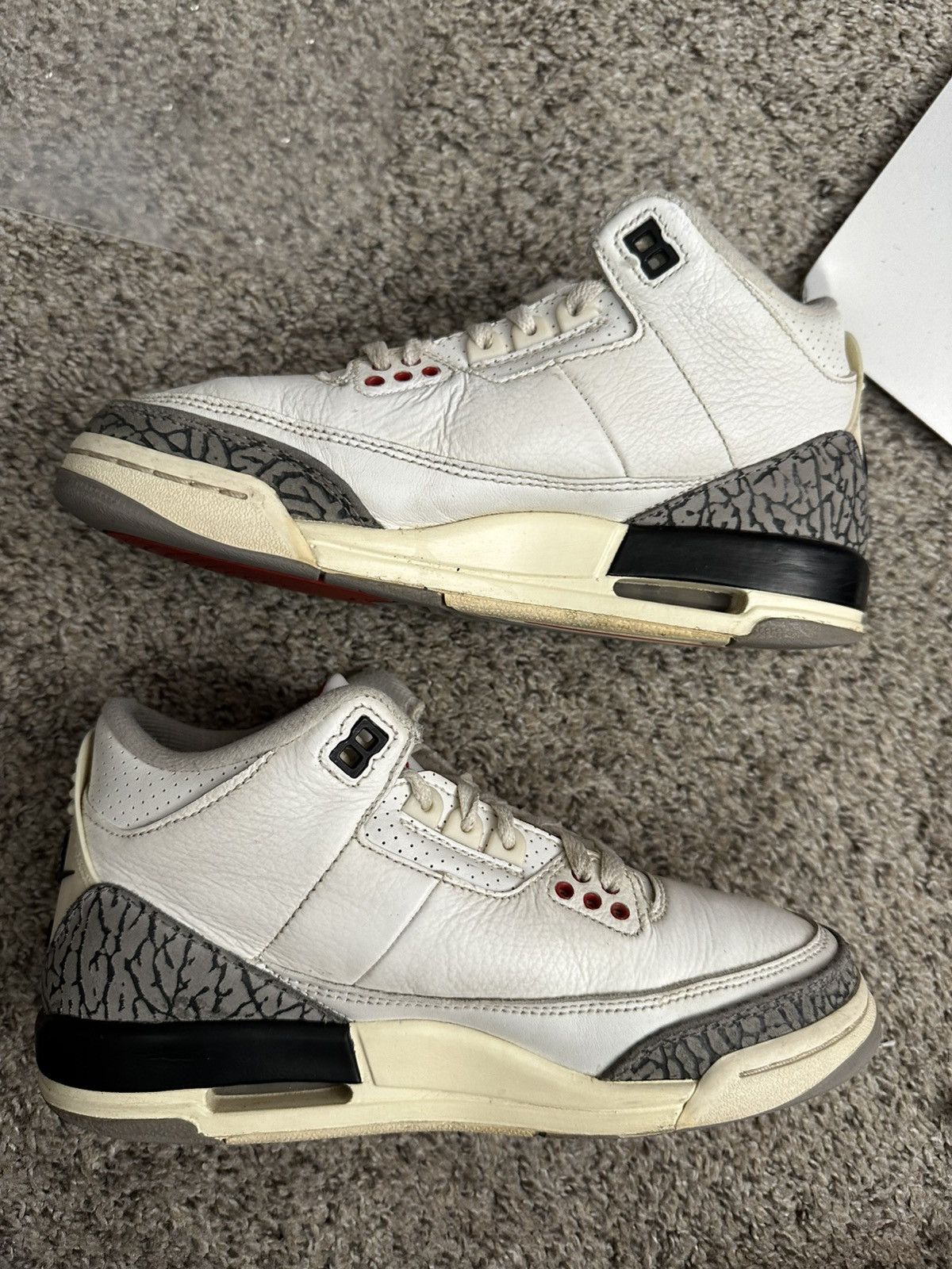 Jordan Brand Air jordan 3 white cement reimagined - size 5 Size US 5 / EU 37 - 2 Thumbnail