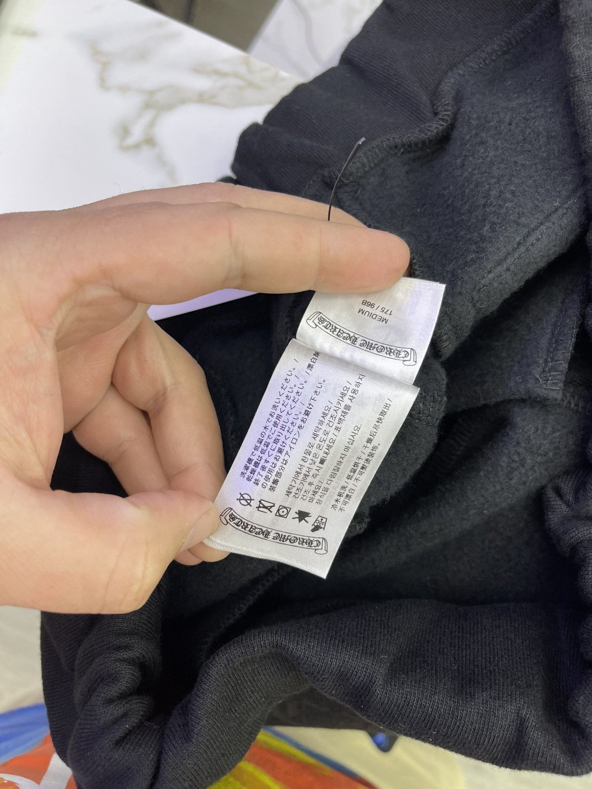 Chrome Hearts Chrome Hearts Sweatpants (black/blue) Size US 30 / EU 46 - 7 Thumbnail