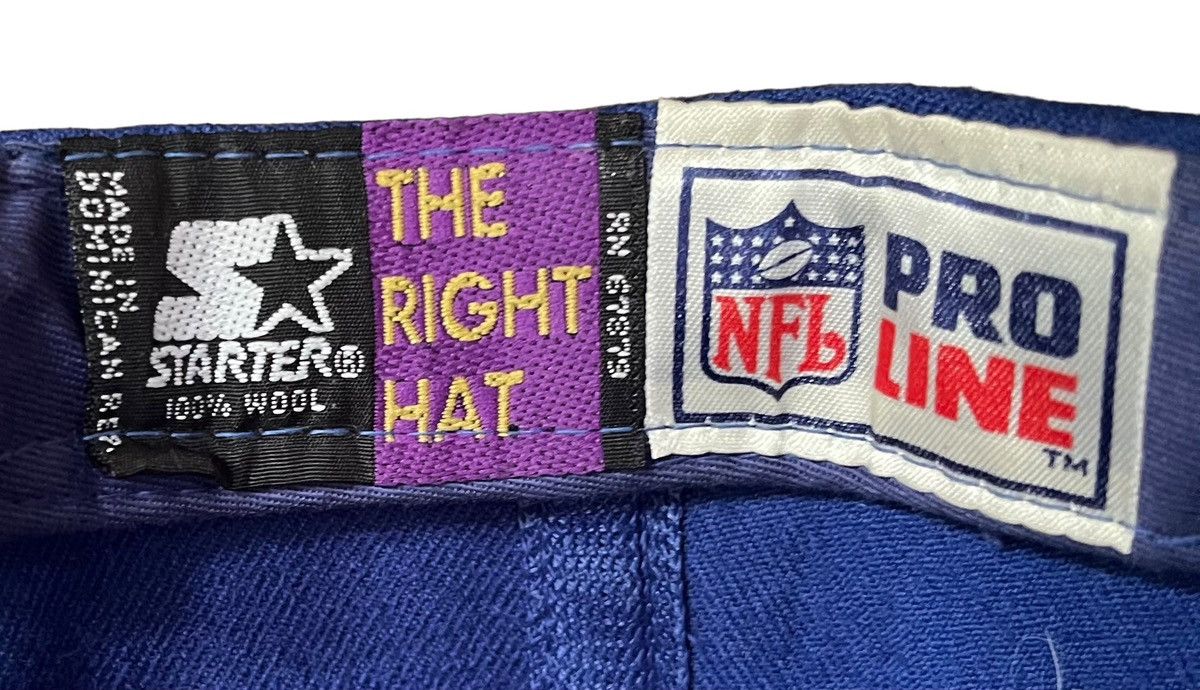 NFL × Starter × Vintage Vintage 1990’s NFL Denver Broncos Starter Wool snapback cap Size ONE SIZE - 10 Thumbnail