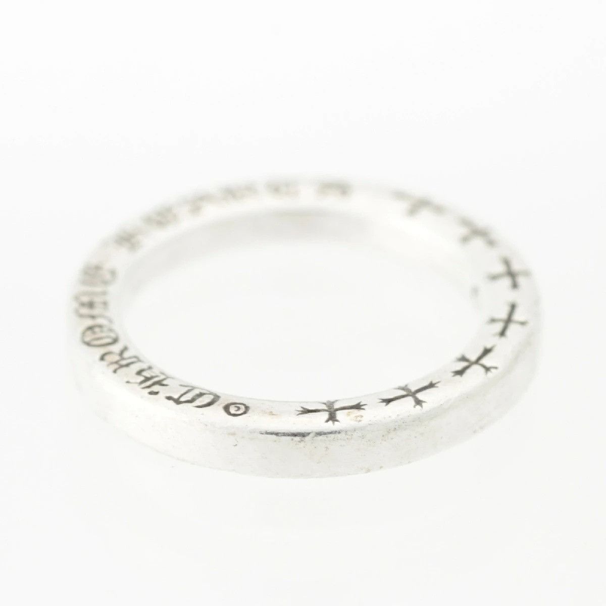 Chrome Hearts OFFER OK! 5.5 Chrome hearts 3mm SPACER NTFL silver ring Size ONE SIZE - 4 Thumbnail