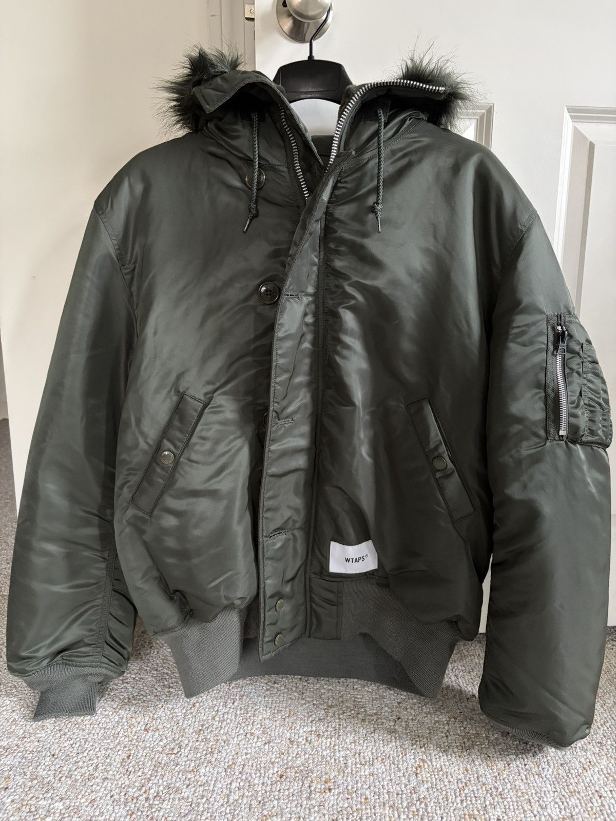 Alpha Industries Alpha Industries x Wtaps N-3B Parka Jacket in Olive Drab Size US M / EU 48-50 / 2 - 2 Thumbnail