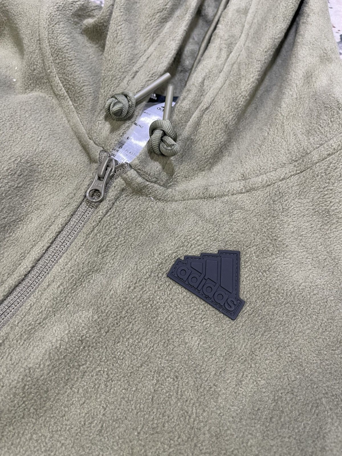Adidas Adidas Future Icons 3 Stripes Zip Up Fleece Hoodies Size US S / EU 44-46 / 1 - 9 Thumbnail