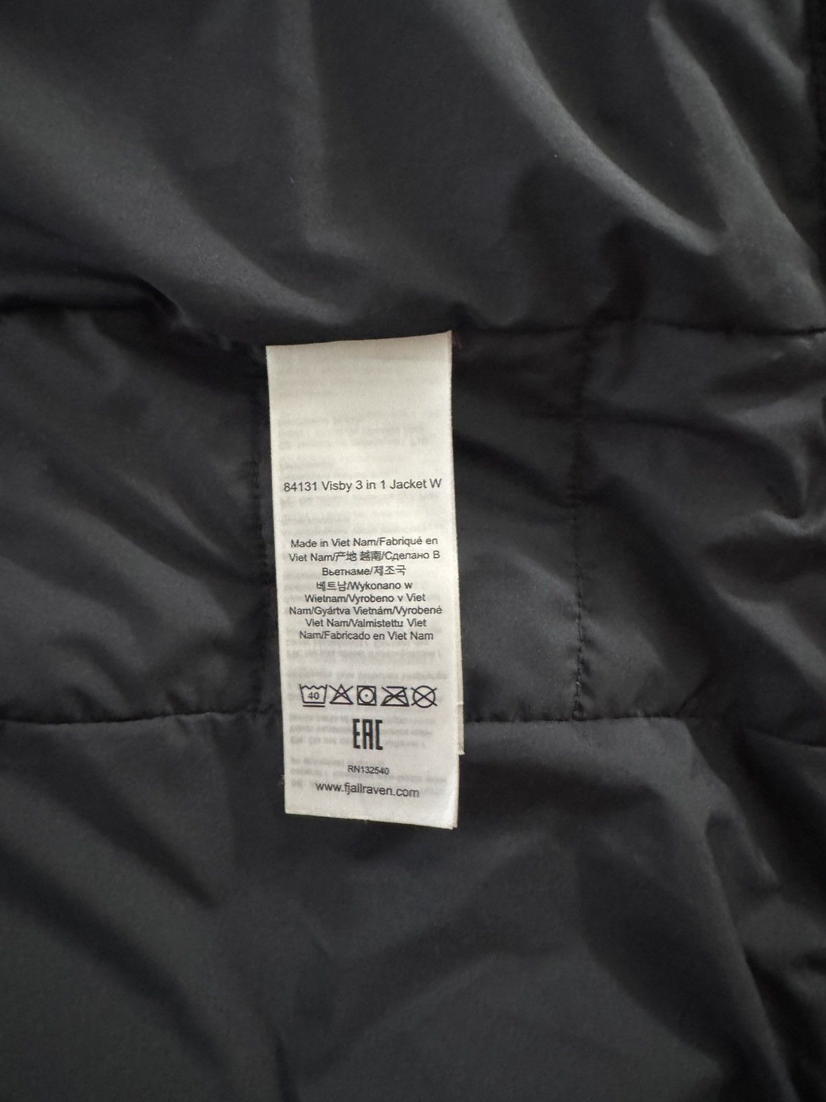 Fjallraven Fjall Raven Visby 3 in 1 jacket Size XS / US 0-2 / IT 36-38 - 10 Thumbnail