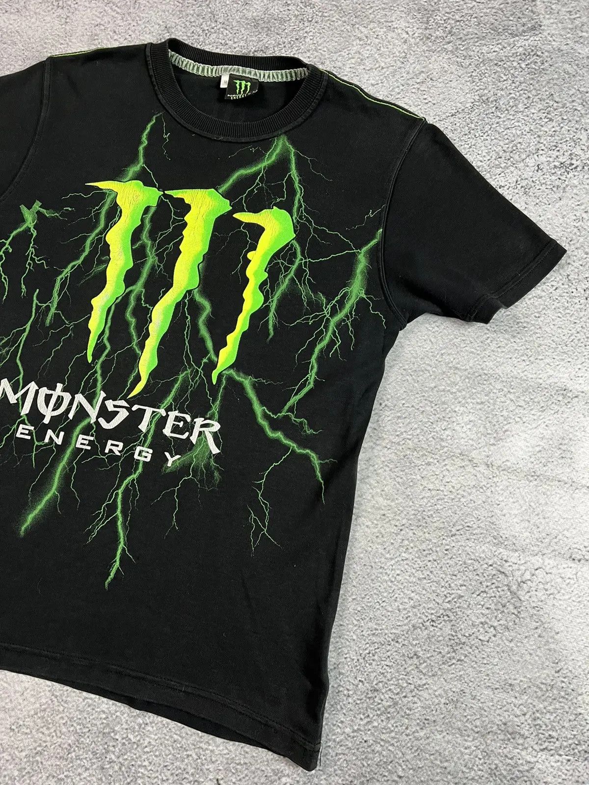 Vintage Monster energy big logo T-shirt Size US M / EU 48-50 / 2 - 3 Thumbnail