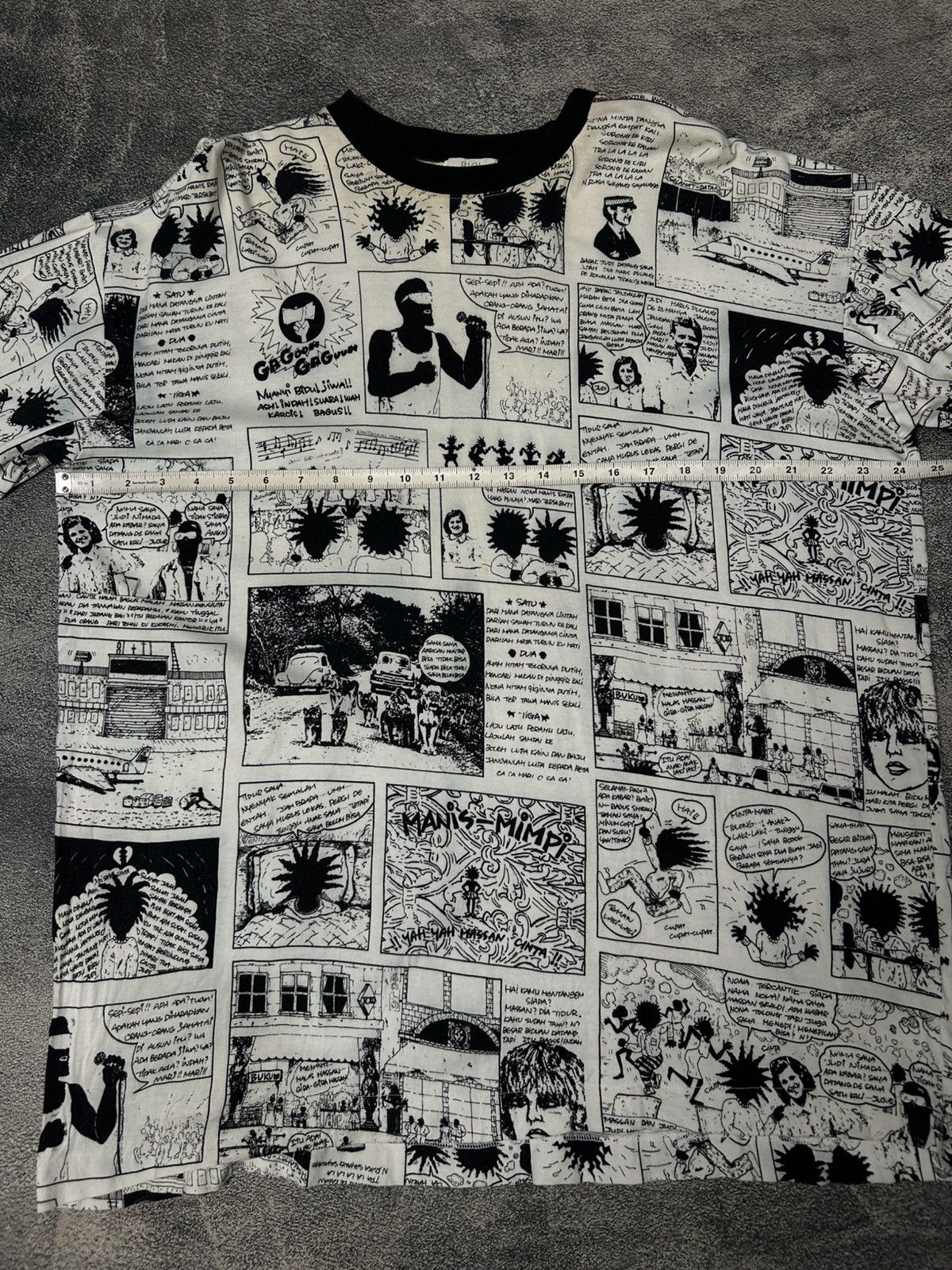 BIGI VINTAGE BIGI JAPANESE COMIC TEE 🔥VERYRARE🔥 Size US XL / EU 56 / 4 - 11 Thumbnail