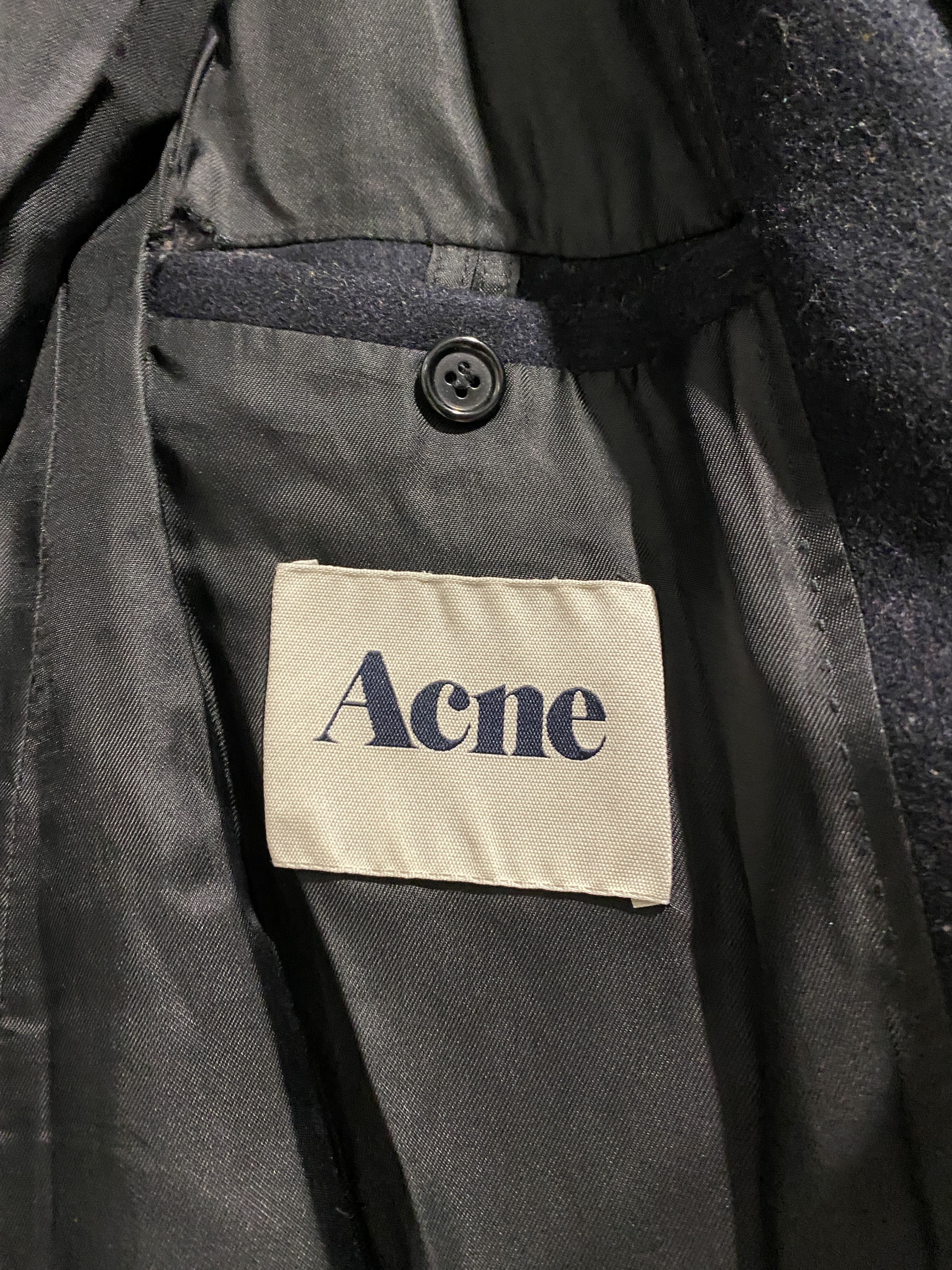 Acne Studios Acne Studios MEDIAN AW/08 wool coat size 38 / M Size M / US 6-8 / IT 42-44 - 5 Thumbnail