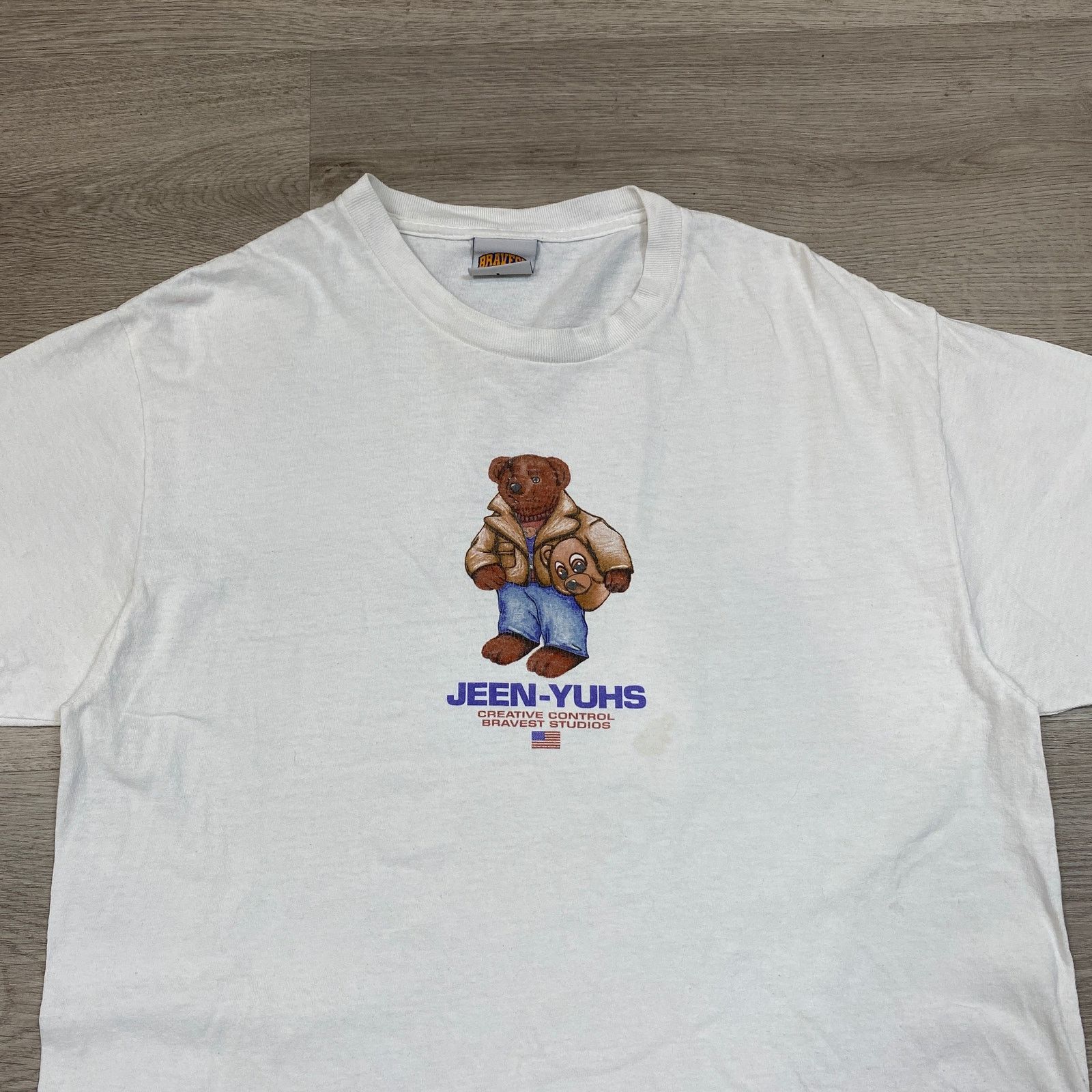 Bravest Studios × Kanye West Bravest Studios Jeen Yuhs Chi Bear T Shirt Large Kanye West Size US L / EU 52-54 / 3 - 2 Thumbnail
