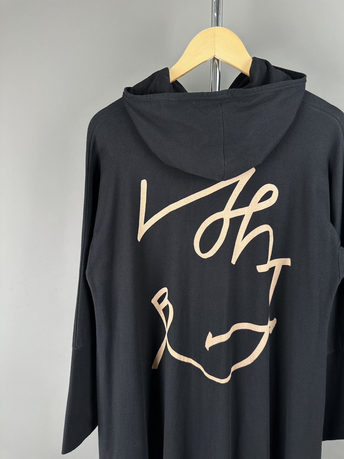 Yohji Yamamoto Yohji Yamamoto - Black and Black A/W17 - Back Hit Message Size XS / US 0-2 / IT 36-38 - 3 Thumbnail