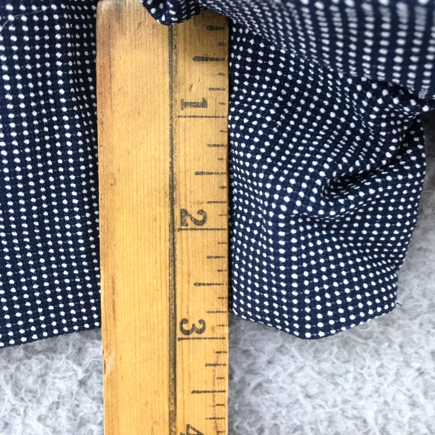 Vintage Tribal High Waist Shorts Womens 10 Black Dotted Flat Front Pull On Casual Size 32" / US 10 / IT 46 - 7 Thumbnail