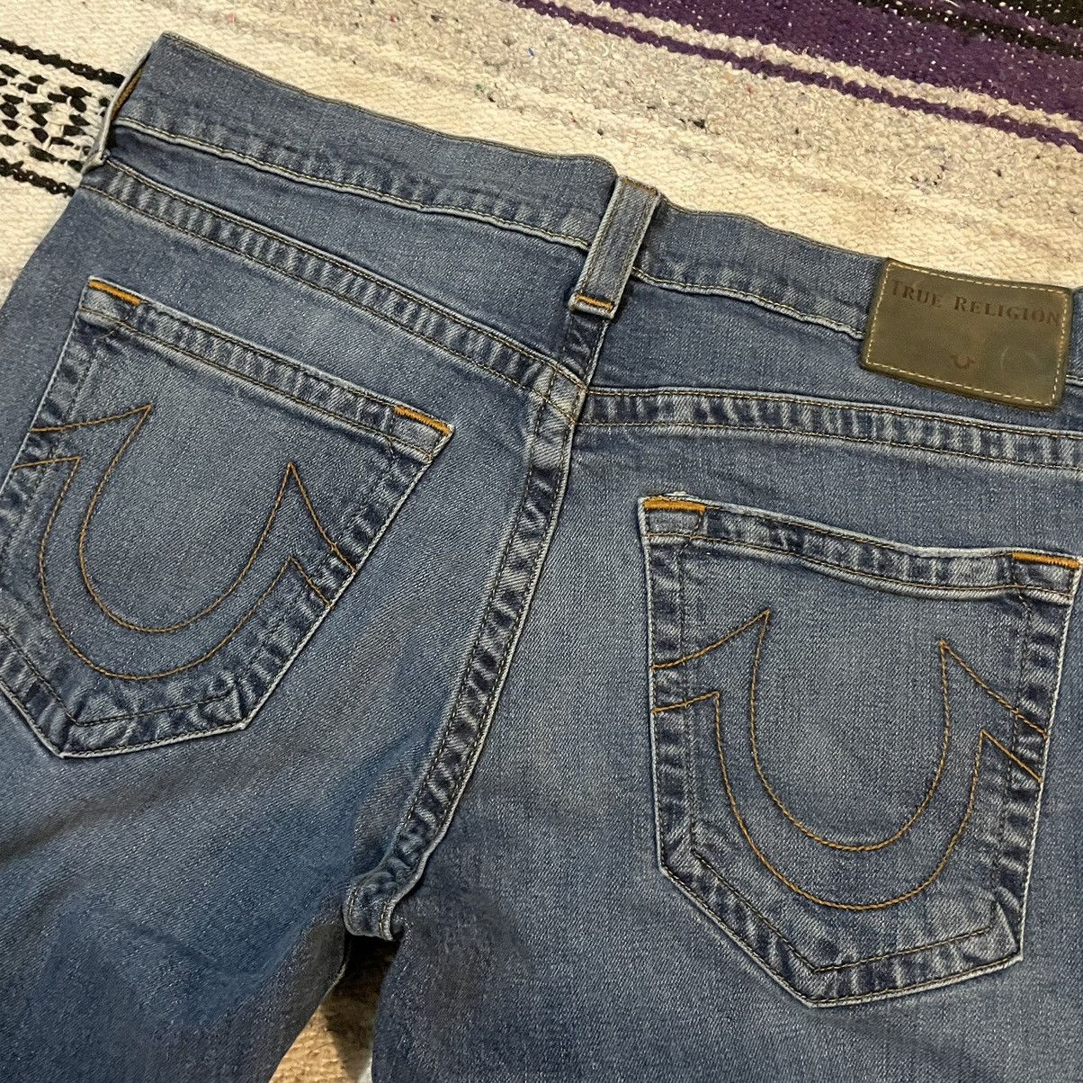 True Religion True Religion Rocco Relaxed Skinny Italian Denim Jeans 36x30 Size US 36 / EU 52 - 9 Thumbnail