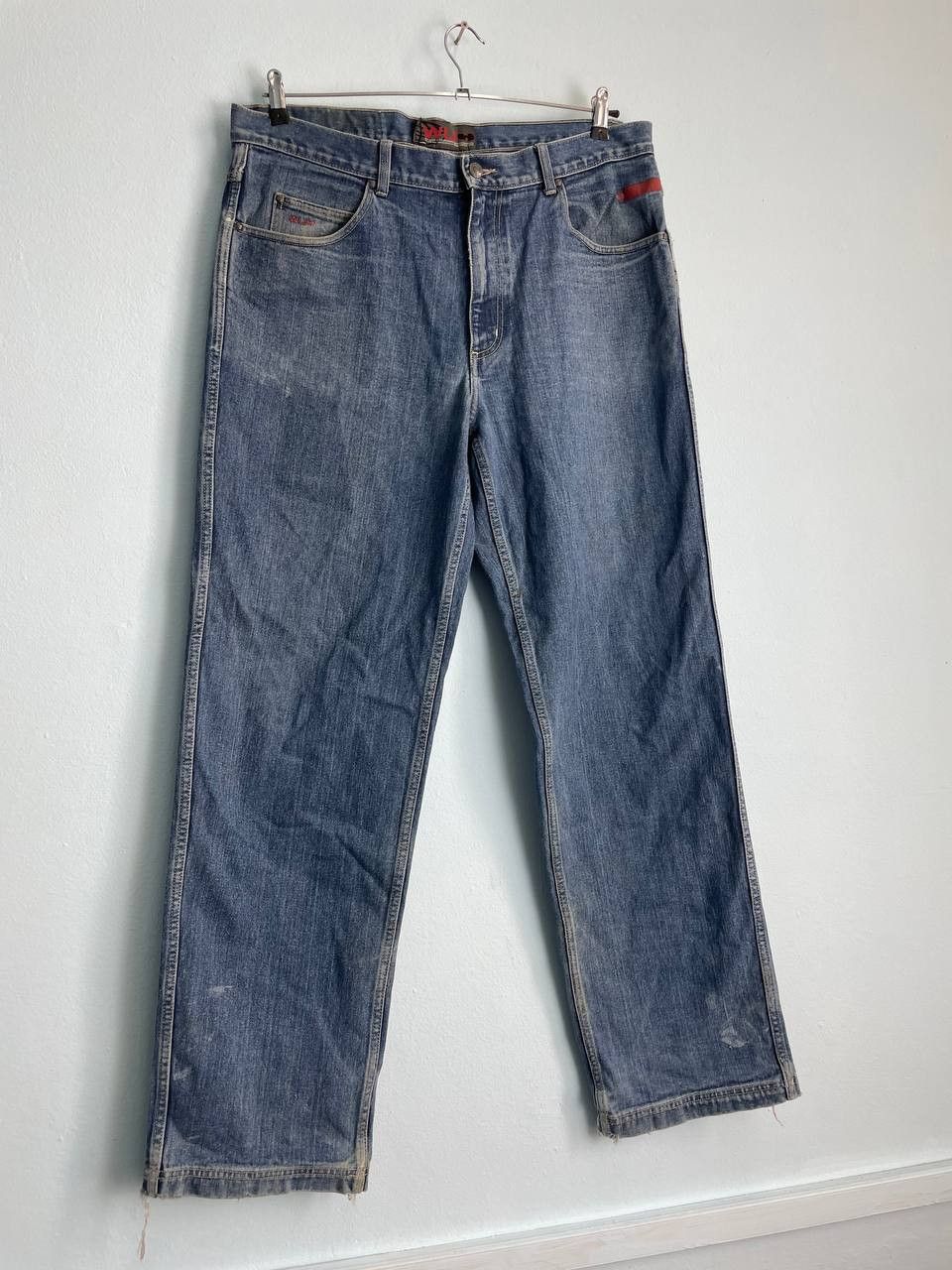 Wu-Tang Clan WU WEAR jeans, vintage baggy loose jeans 90s Wu Tang Clan Size US 35 - 3 Thumbnail