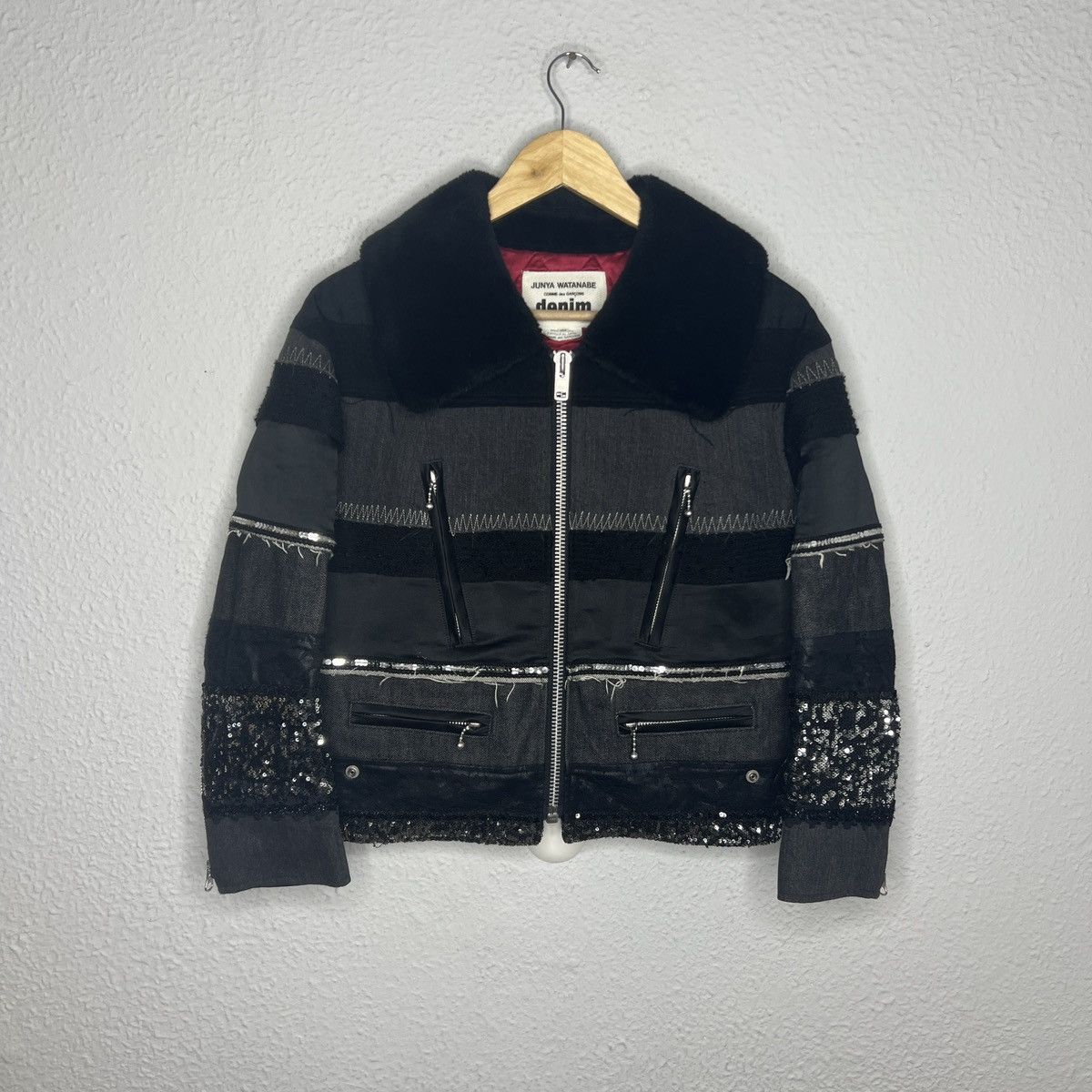 Comme des Garcons Junya Watanabe Comme des Garcons Wool Silk Jacket Size XS / US 0-2 / IT 36-38 - 1 Thumbnail