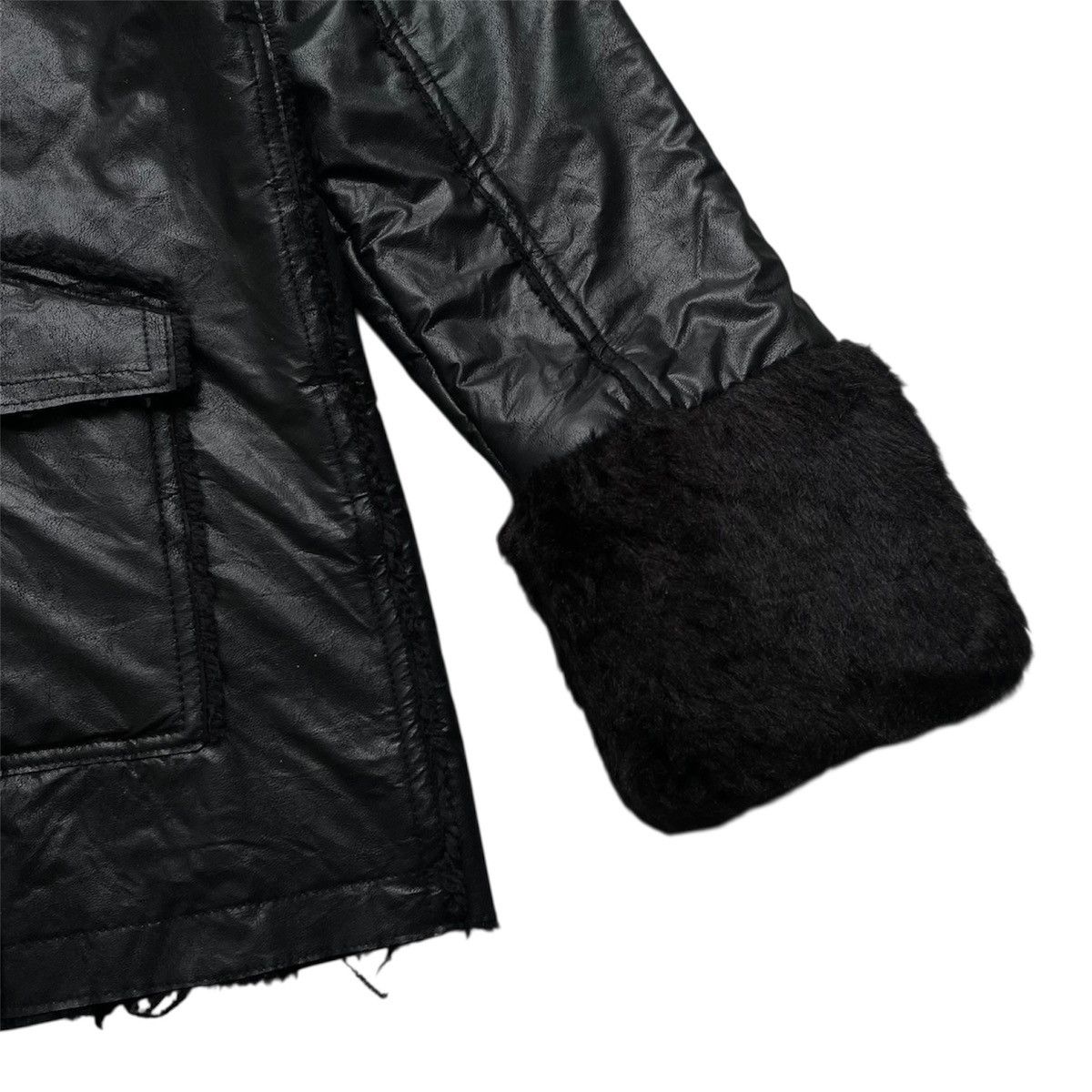 Japanese Brand Vintage Midas Faux Fur Hooded Seditionaries Punk Jacket Size US L / EU 52-54 / 3 - 7 Thumbnail