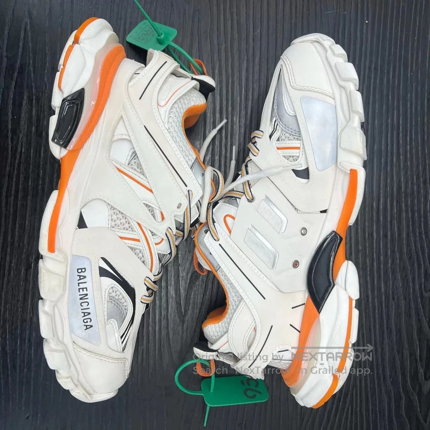 Balenciaga Multi-Color Athletic Sneakers Size 9. Size US 9 / EU 42 - 3 Thumbnail