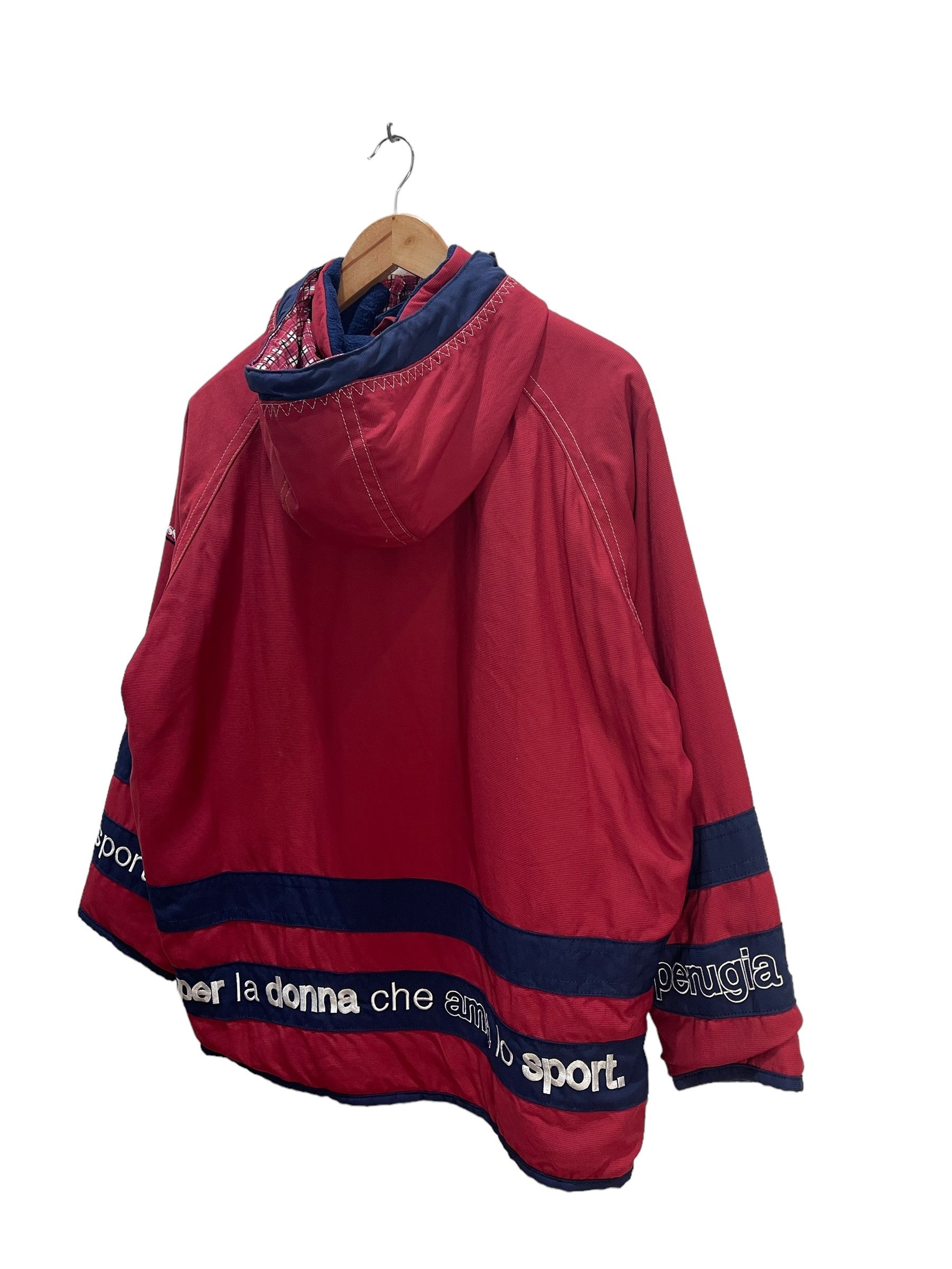 Ellesse Vintage Ellesse Perugia Sportiva Hoodies Jacket Size US L / EU 52-54 / 3 - 7 Thumbnail