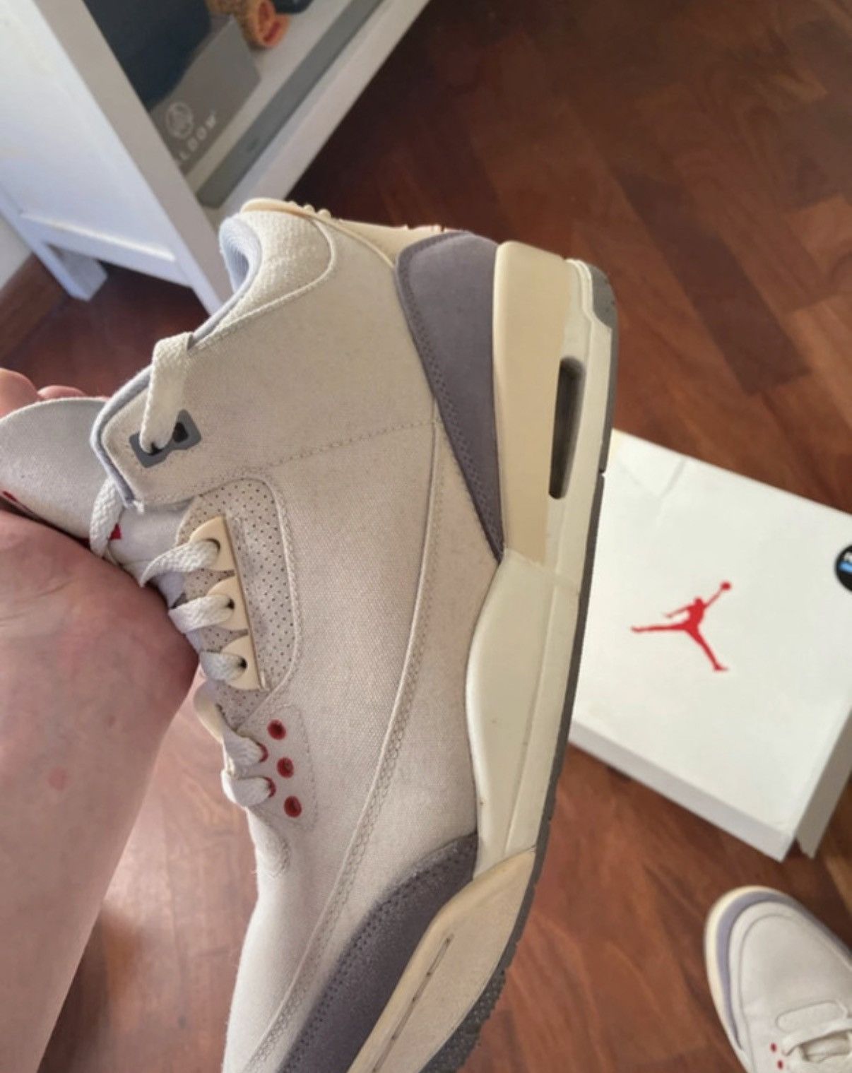 Jordan Brand Jordan 3 muslin Size US 12 / EU 45 - 5 Thumbnail