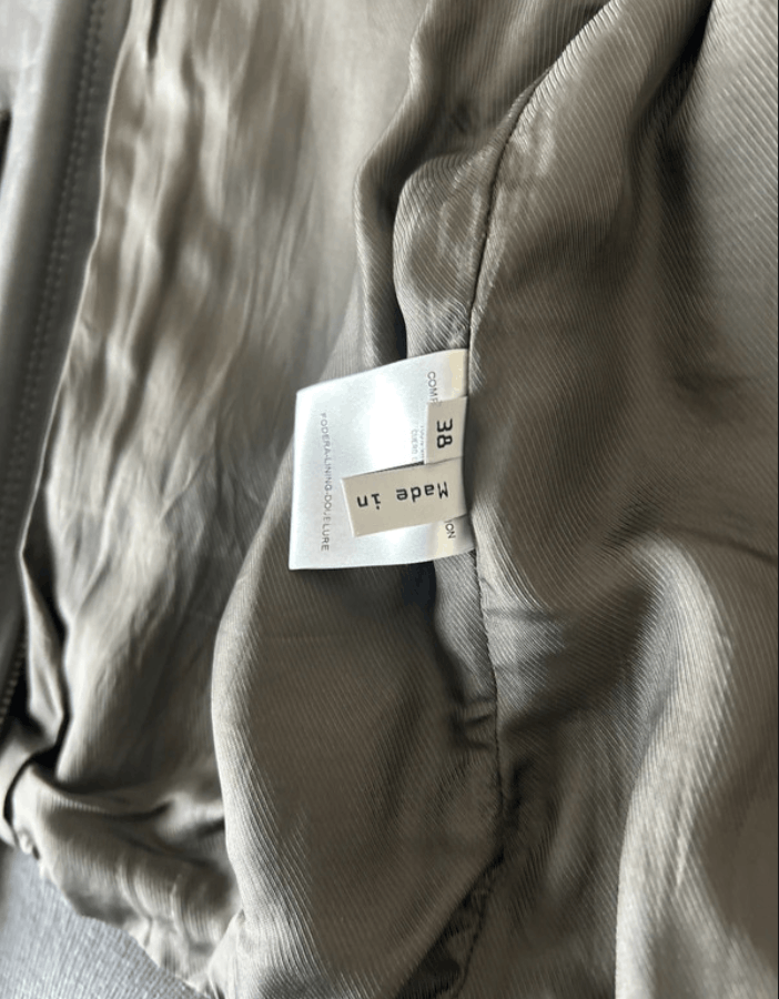 Balenciaga × Leather Balenciaga Jacket Leather Bomber Coat Crop Vintage EX0090 Size S / US 4 / IT 40 - 5 Thumbnail