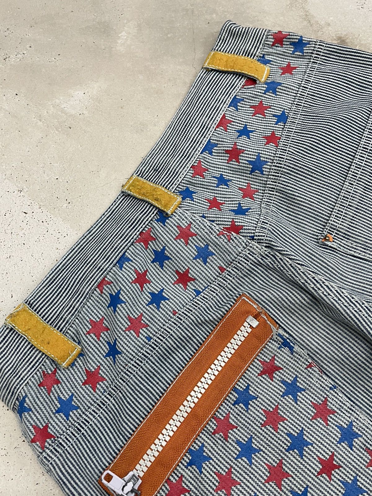 Hysteric Glamour × Japanese Brand Jude Bloom Surf Patch Clone Devgru Y2K Style Distressed Size US 30 / EU 46 - 19 Thumbnail