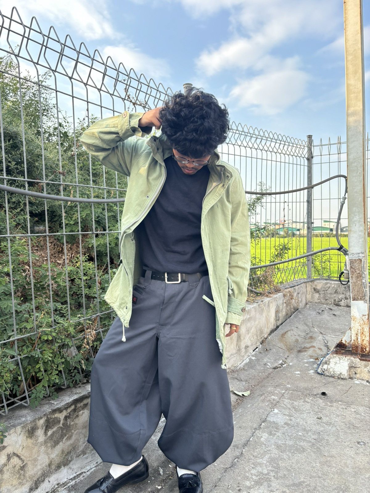 CABANE de ZUCCa FADED ZUCCA BY ISSEY MIYAKE ZIP JACKET COAT Size US S / EU 44-46 / 1 - 3 Thumbnail