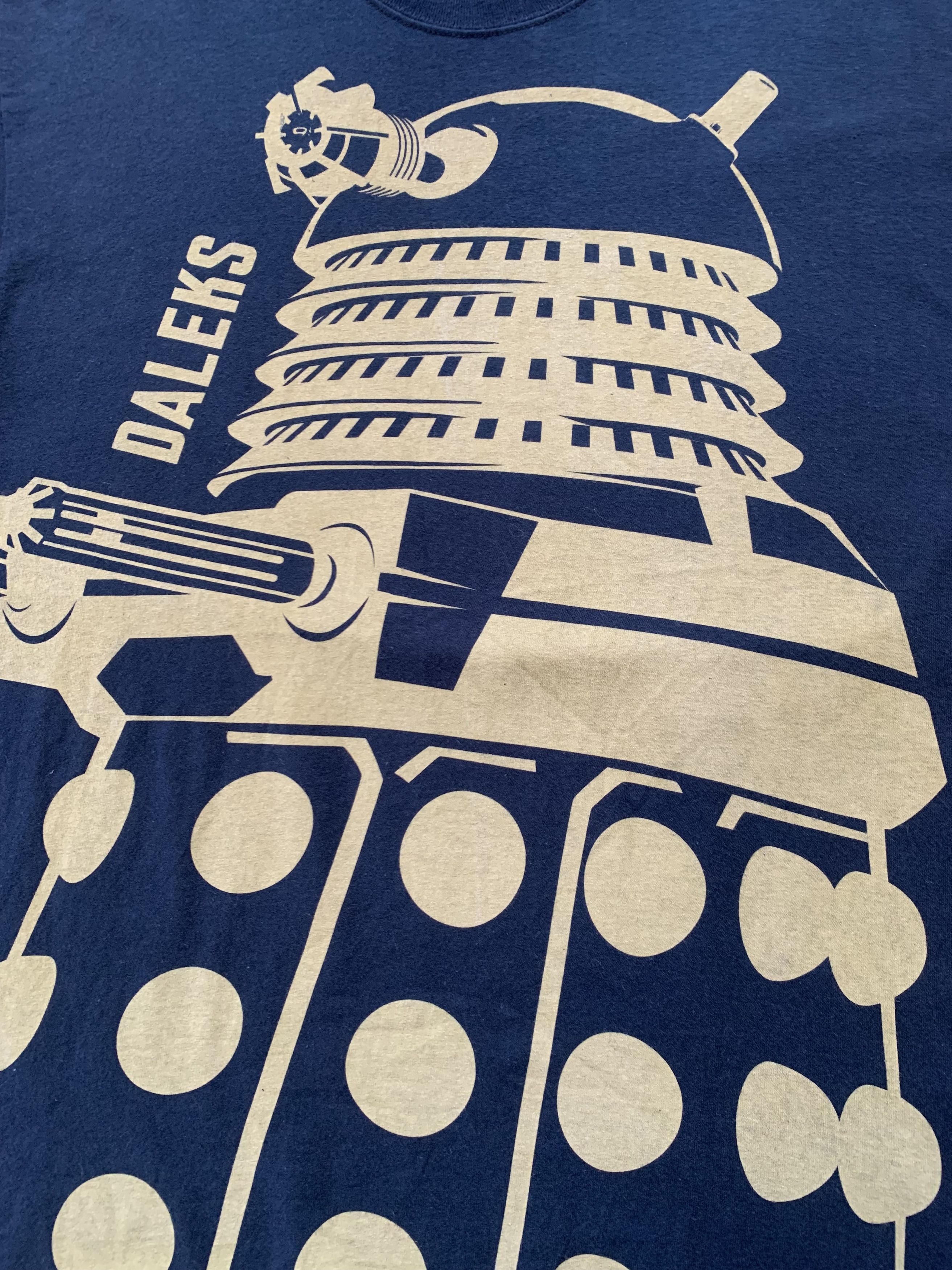 Gildan Rare Vintage Doctor Who Dalek T Shirt 2012 Size US L / EU 52-54 / 3 - 6 Thumbnail