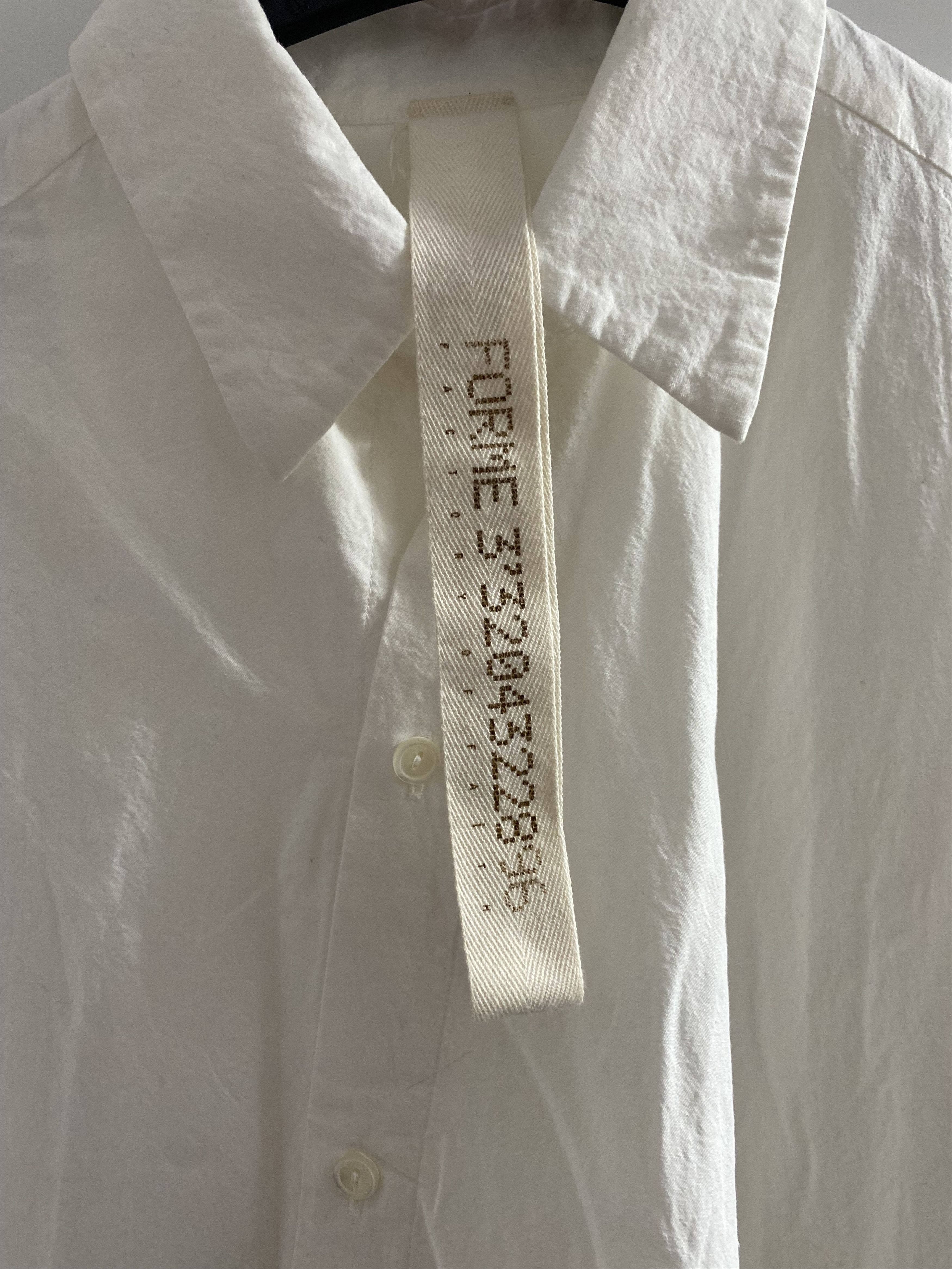 Forme D'Expression Oversized Asymmetrical Cotton Button Up Shirt Dress Size US M / EU 48-50 / 2 - 4 Thumbnail