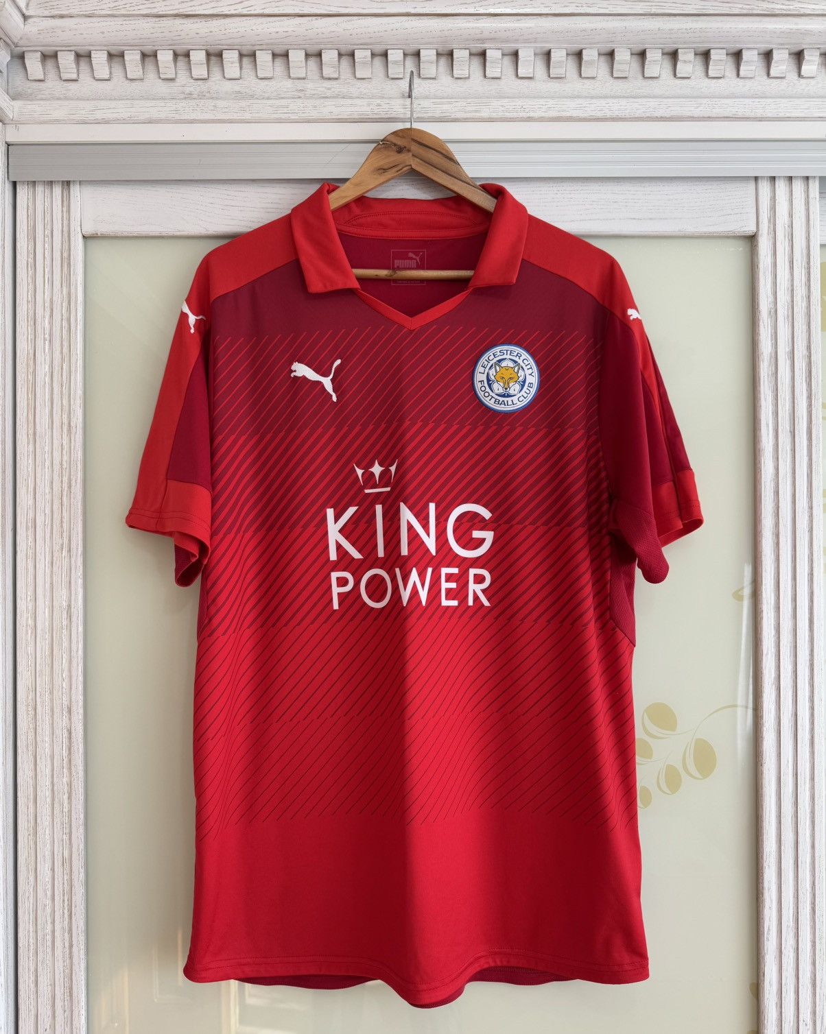 Puma Leicester City 2016-2017 Away Soccer Jersey Football Shirt Size US XL / EU 56 / 4 - 1 Thumbnail