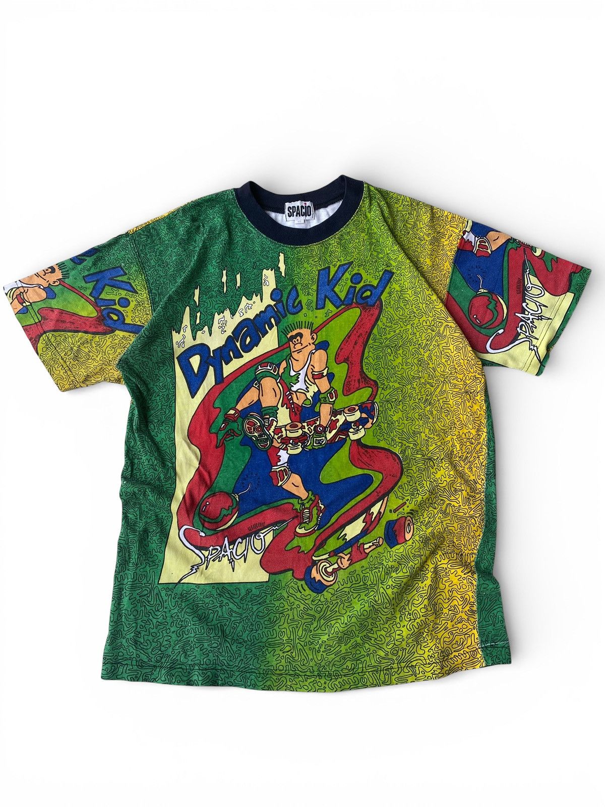 Vintage Rare Vintage Y2K Dynamic Kid Graphic Skate Surf Streetwear Size US M / EU 48-50 / 2 - 1 Thumbnail