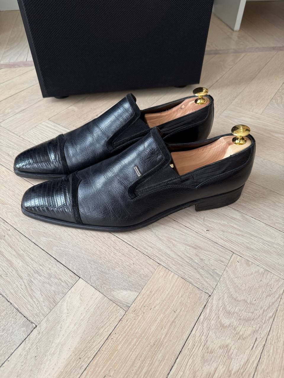 Moreschi lack Stemar by Moreschi leather loafers Size US 10.5 / EU 43-44 - 1 Thumbnail