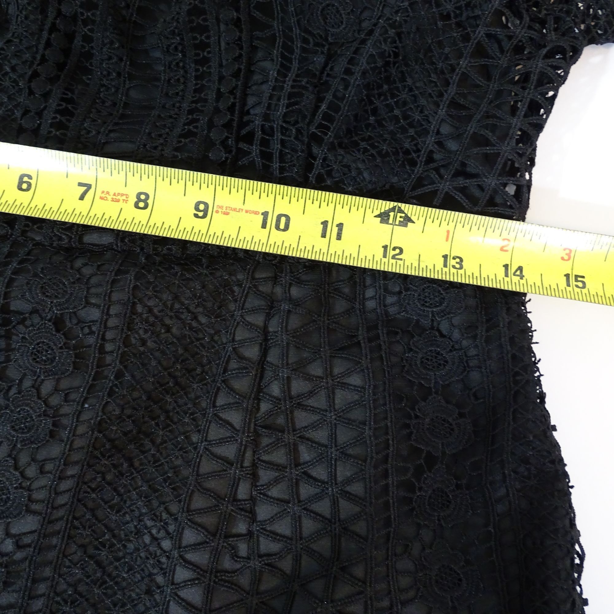 Other Tresmoi Black Lace A-line Dress Women Size M Short Sleeve Size M / US 6-8 / IT 42-44 - 10 Thumbnail