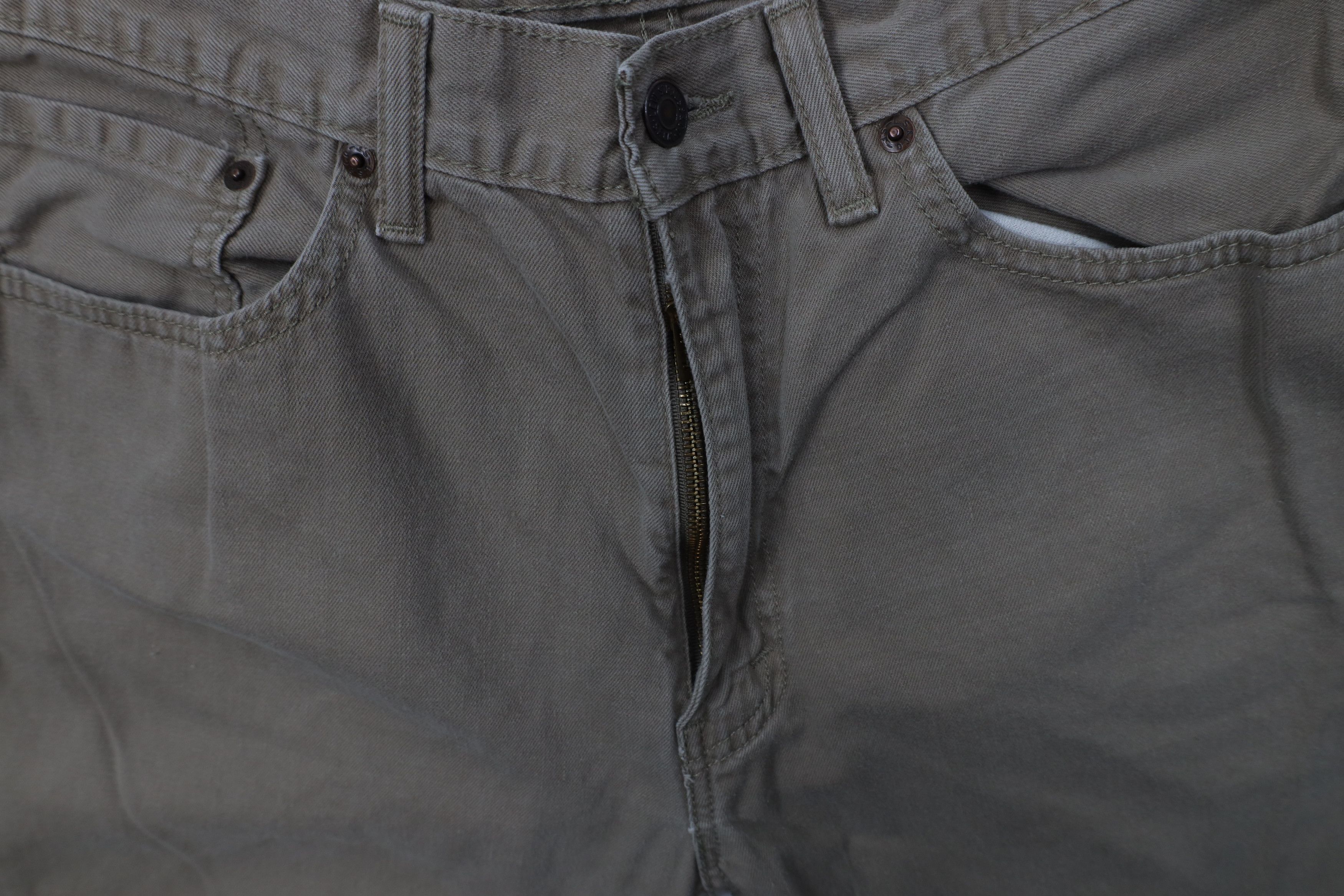 Levi's Vintage Y2K Levis 505 Regular Straight Leg Denim Jeans Beige Size US 36 / EU 52 - 6 Thumbnail
