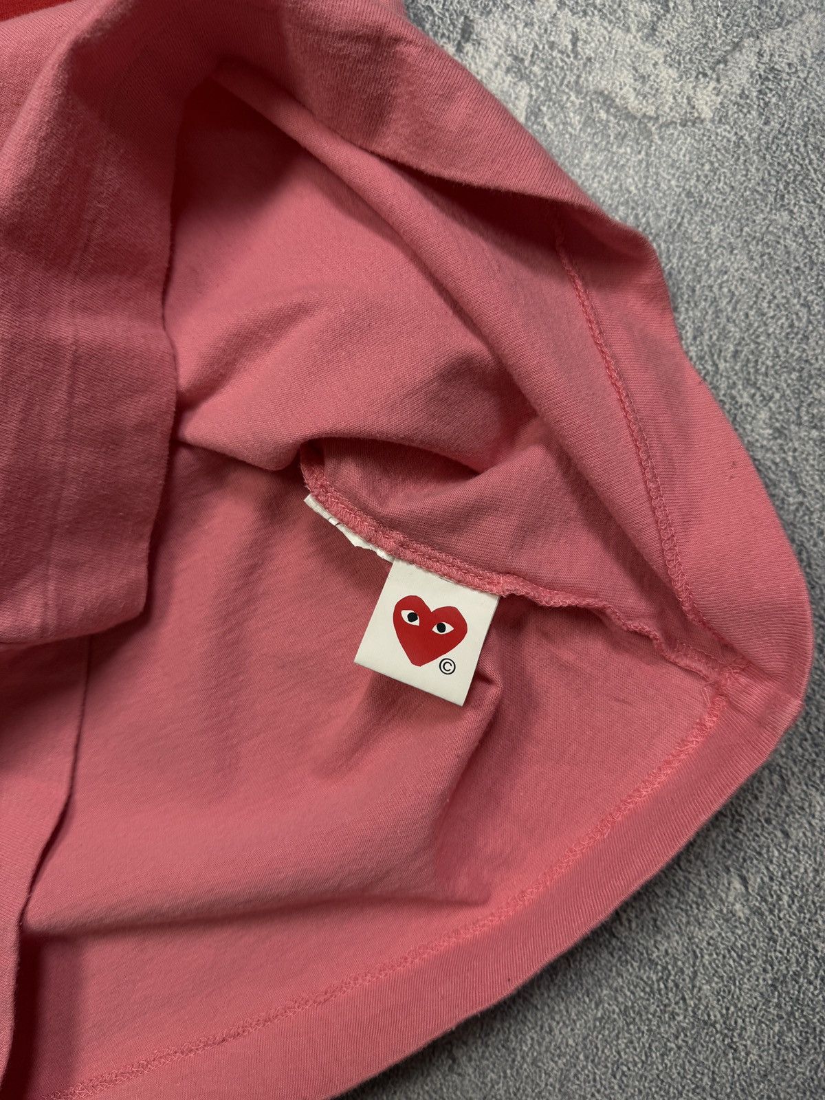 Comme des Garcons PLAY Play Comme des garçons big logo Japanese tee Size US S / EU 44-46 / 1 - 6 Thumbnail