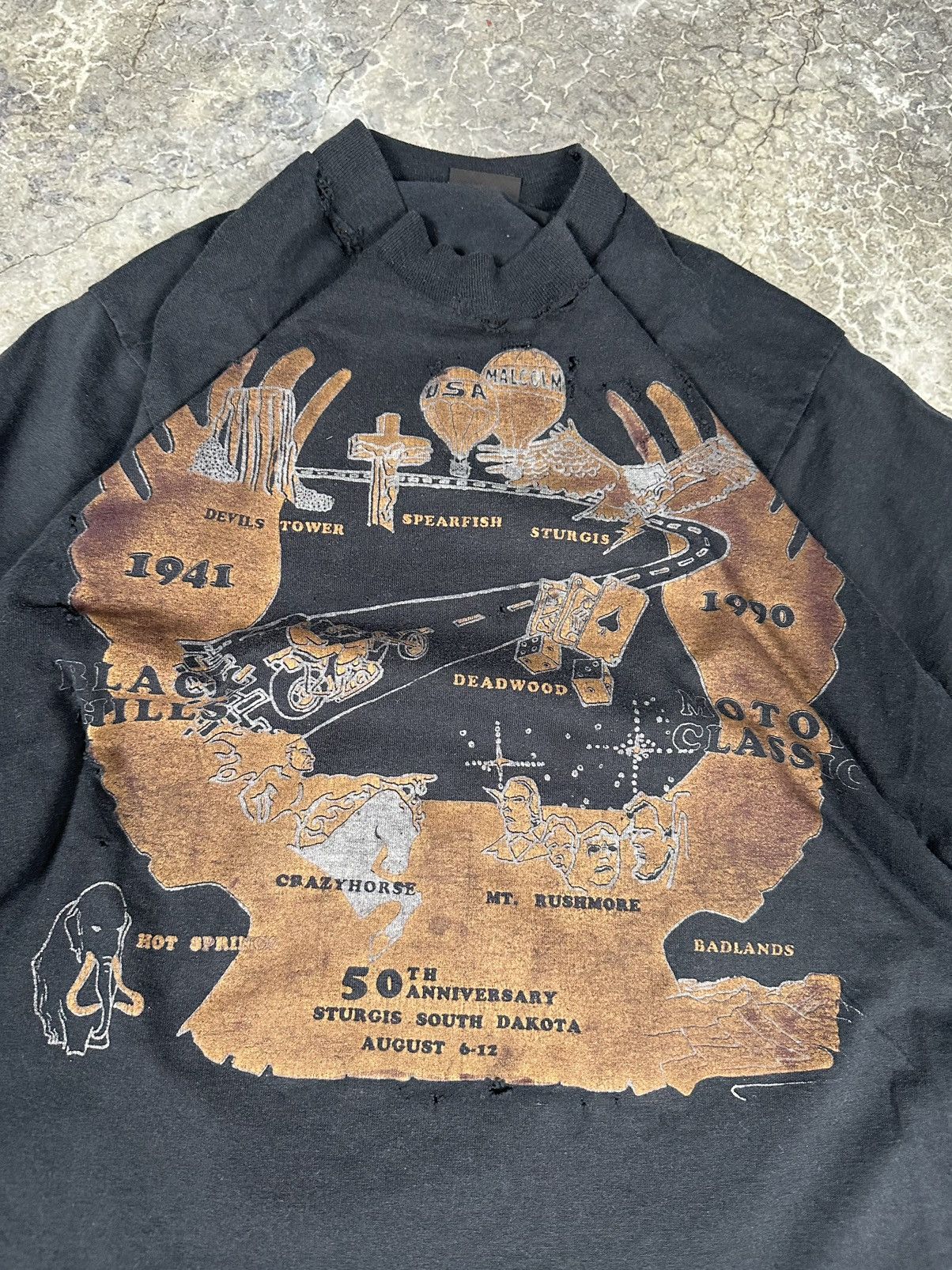 Vintage Vintage Thrashed Bike Week Tee Size US M / EU 48-50 / 2 - 4 Thumbnail