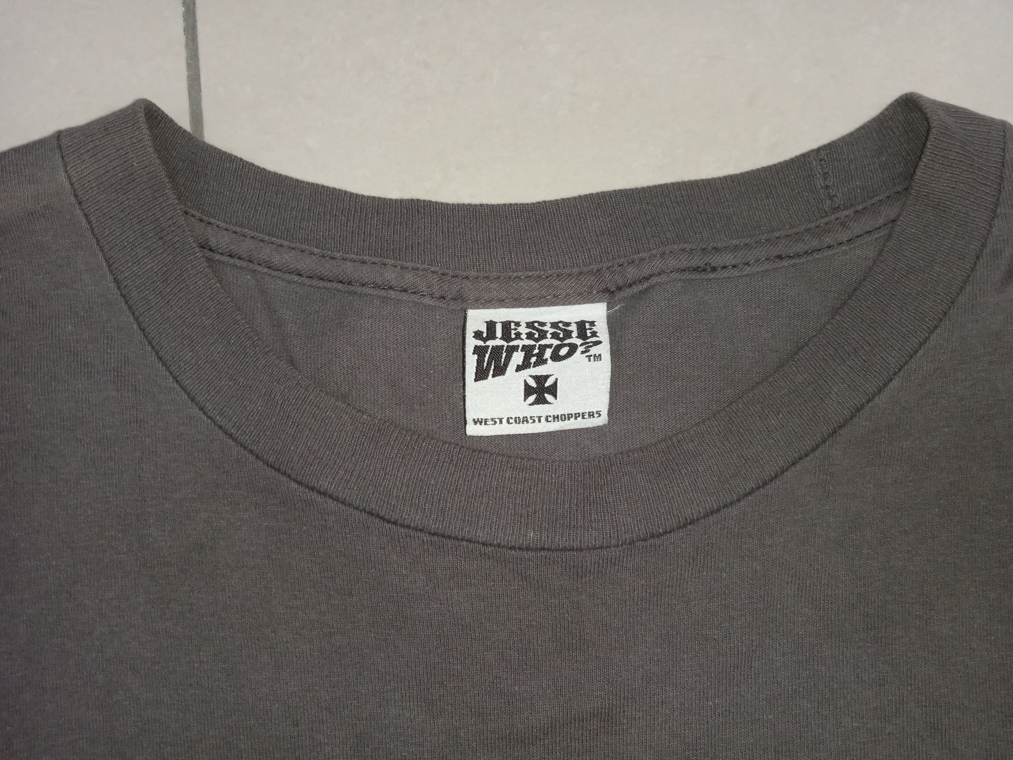 West Coast Choppers Vintage 2000s West Coast Choppers T Shirt Jesse Who Size US XXL / EU 58 / 5 - 5 Thumbnail